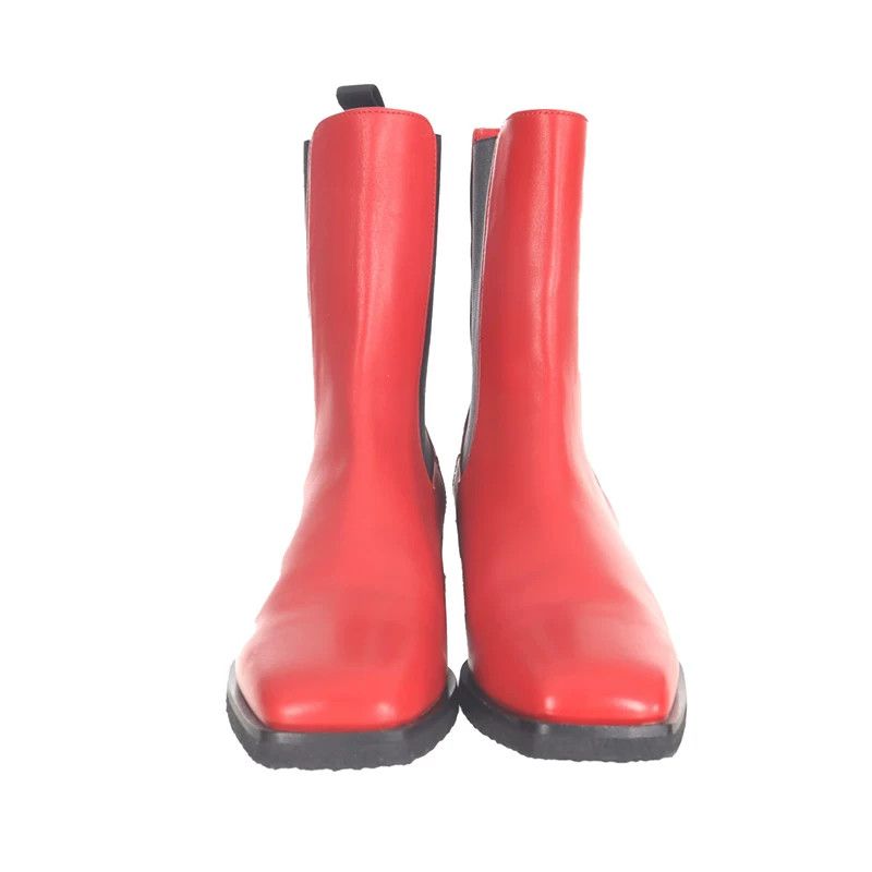 Salvatore Ferragamo Salvatore Ferragamo Leather Gold Boots 37 Women Size US 6.5 / IT 36.5 - 2 Thumbnail