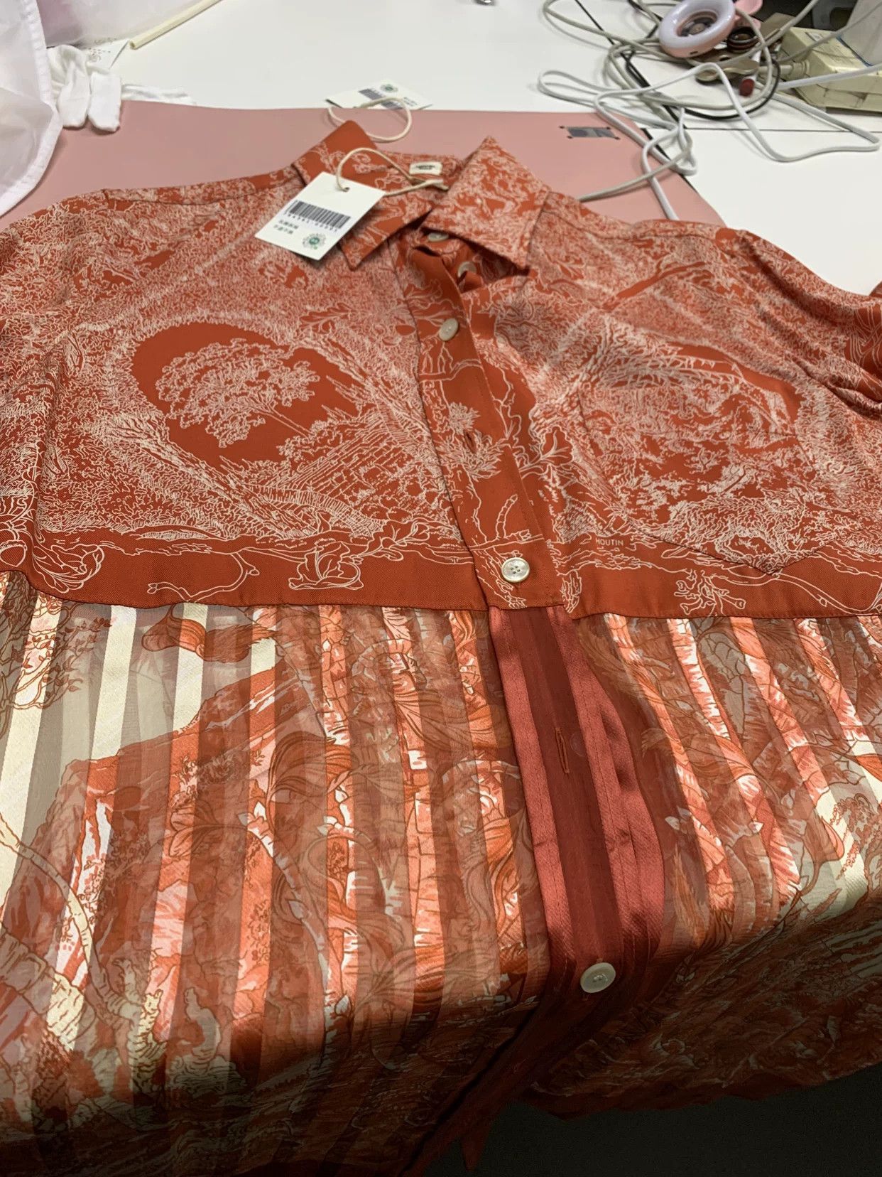 Hermes Hermes Multi Shirt S Men Size US S / EU 44-46 / 1 - 9 Thumbnail