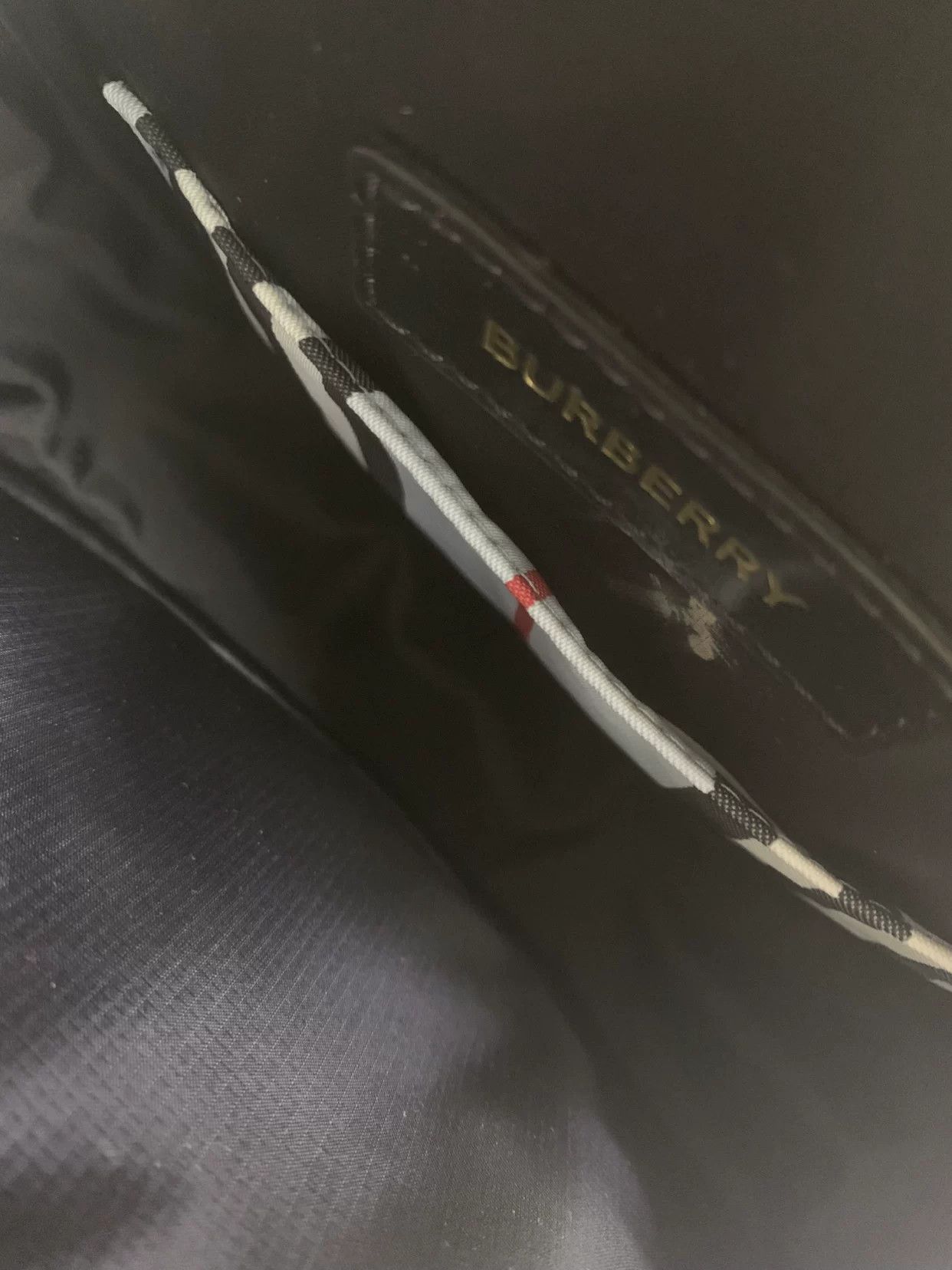 Burberry Burberry Striped Gold Shoulder Bag Women Size ONE SIZE - 7 Thumbnail