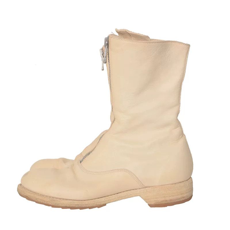 Guidi Guidi Leather Silver Boots 37 Women Size US 6.5 / IT 36.5 - 3 Thumbnail