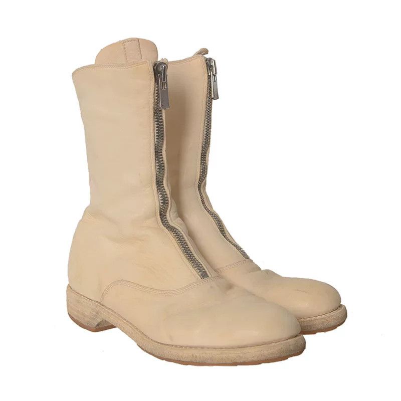 Guidi Guidi Leather Silver Boots 37 Women Size US 6.5 / IT 36.5 - 10 Thumbnail