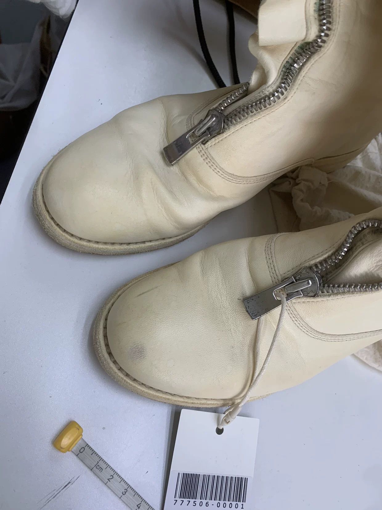 Guidi Guidi Leather Silver Boots 37 Women Size US 6.5 / IT 36.5 - 7 Thumbnail