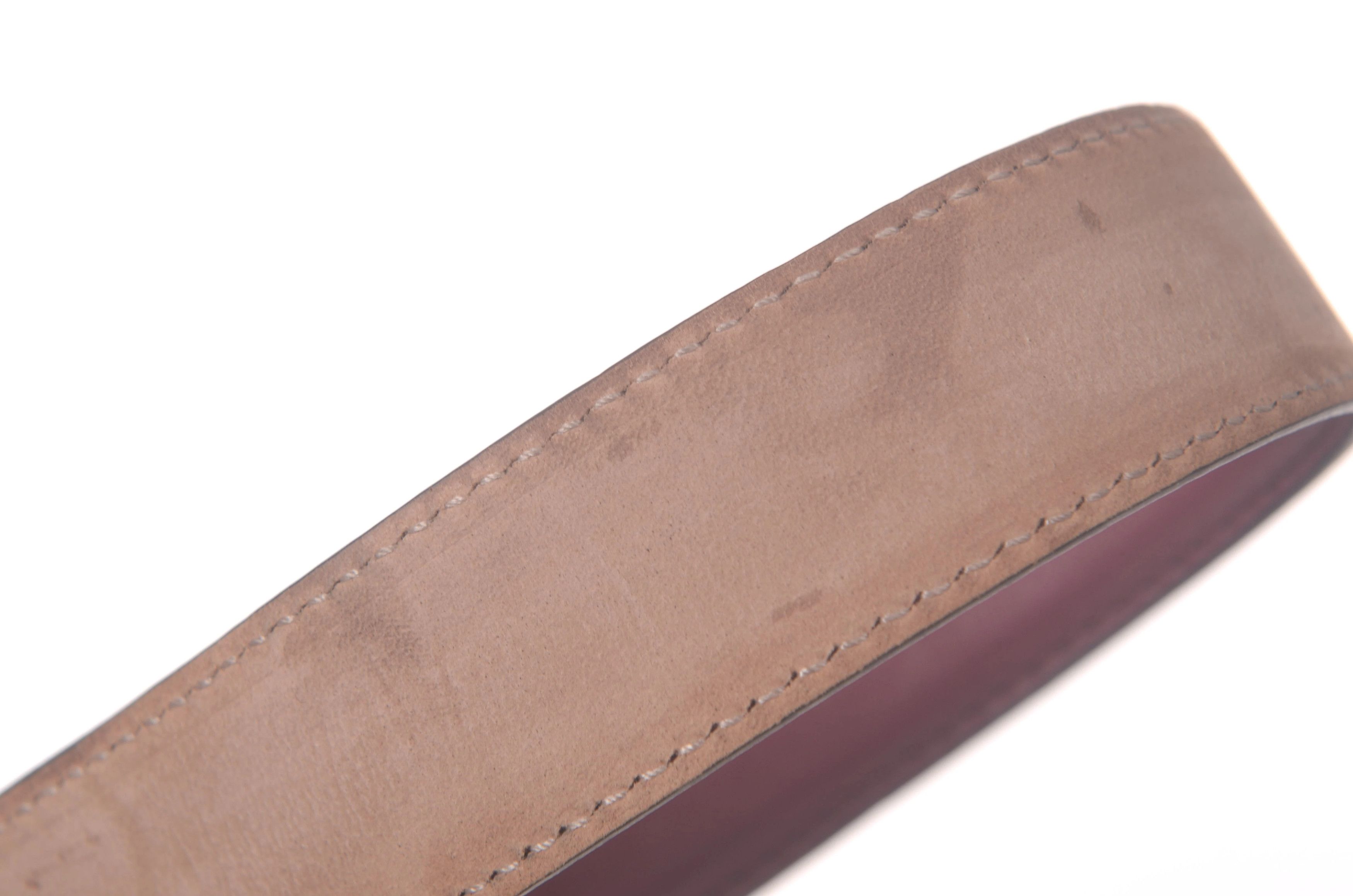 Gucci Gucci Leather Gold Belt Men Size ONE SIZE - 5 Thumbnail