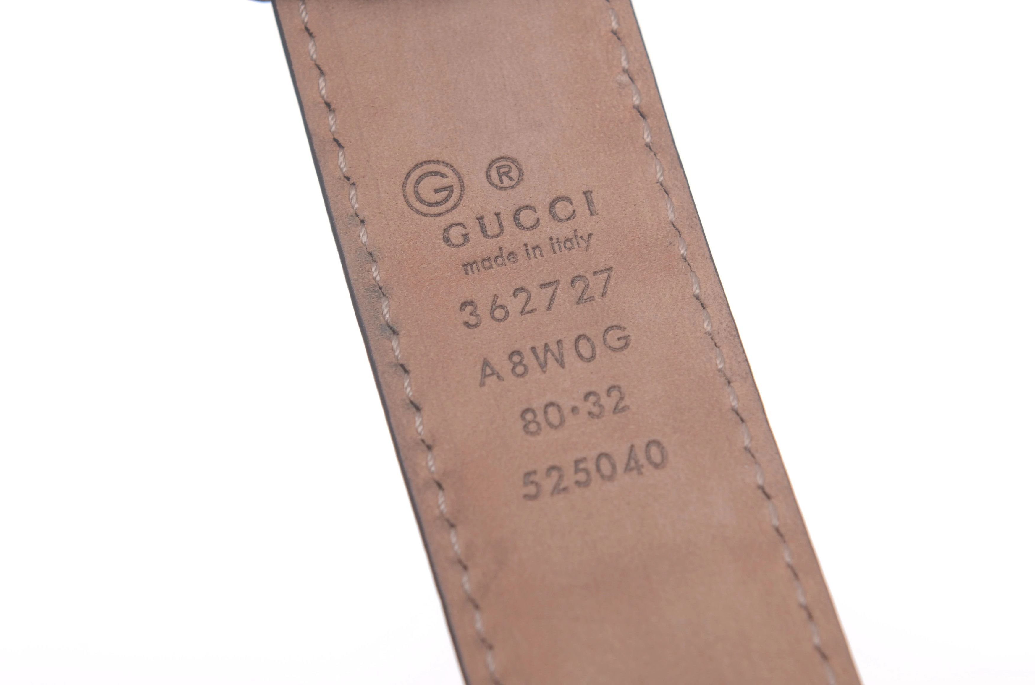 Gucci Gucci Leather Gold Belt Men Size ONE SIZE - 2 Thumbnail