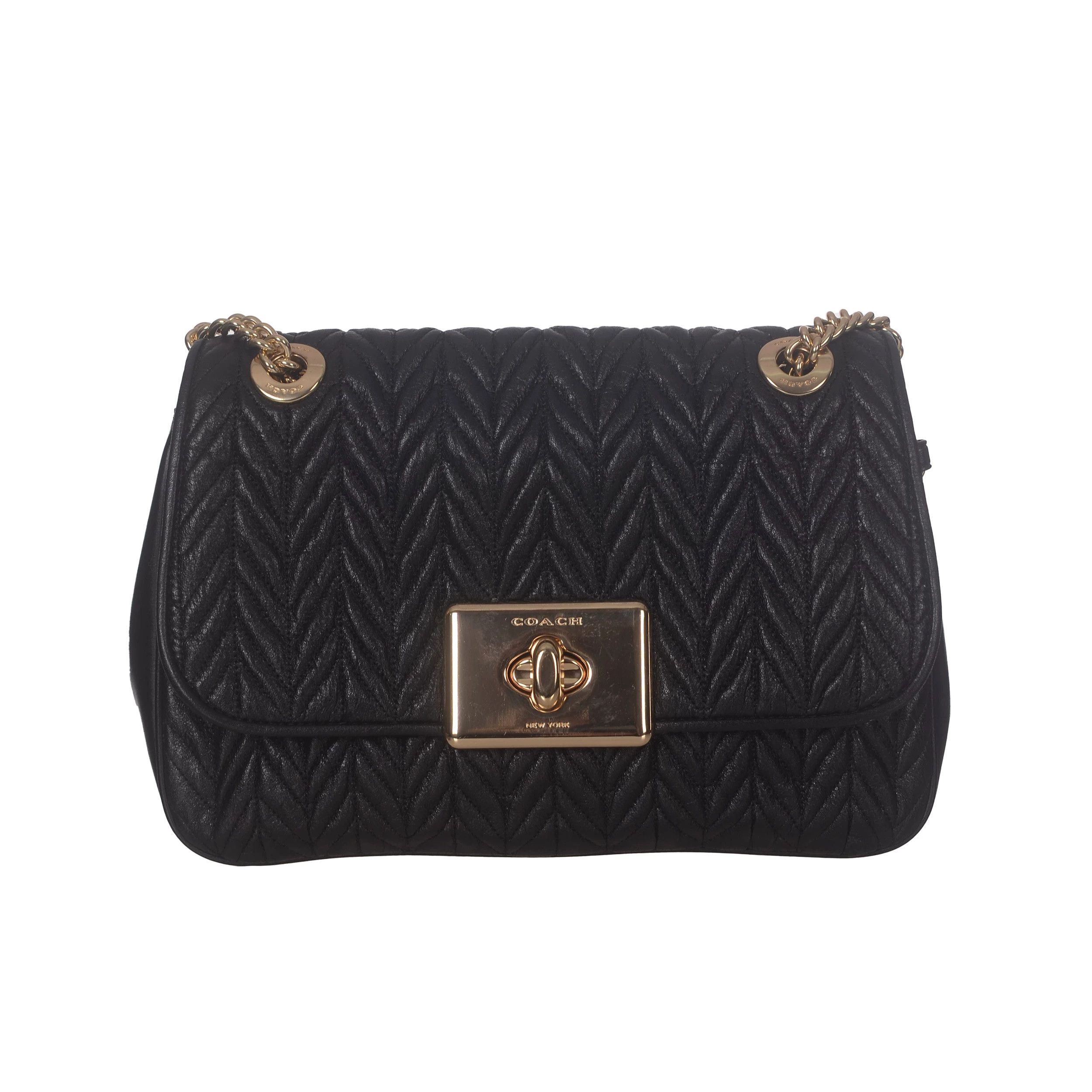 Coach Coach Gold Shoulder Bag 24 Women Size ONE SIZE - 10 Thumbnail