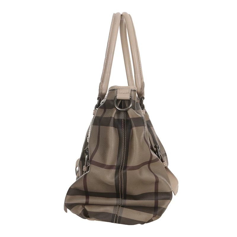 Burberry Burberry Plaid Gray Shoulder Bag 38 Women Size ONE SIZE - 5 Thumbnail