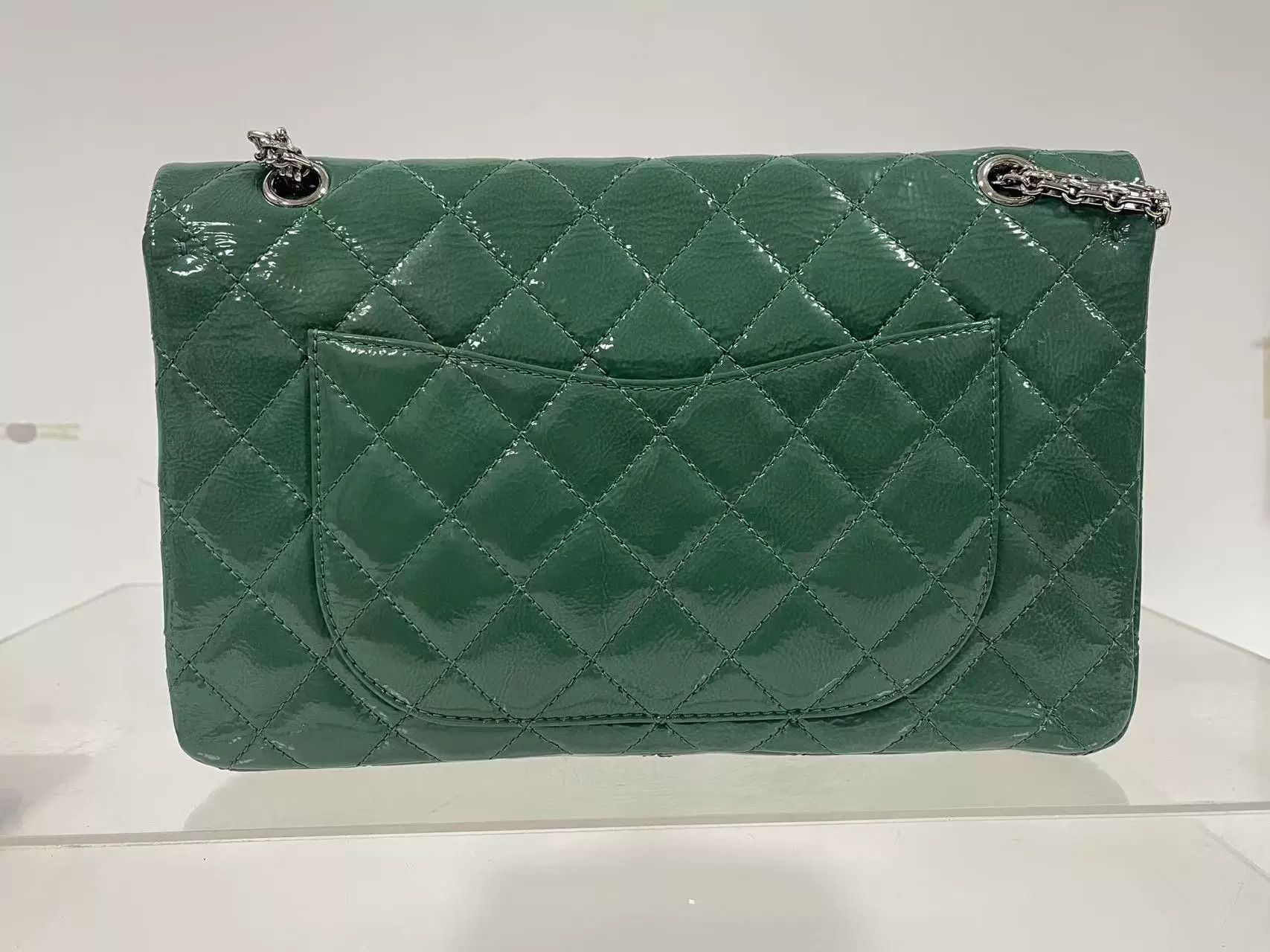 Chanel Chanel Plaid Silver Shoulder Bag Women Size ONE SIZE - 2 Thumbnail