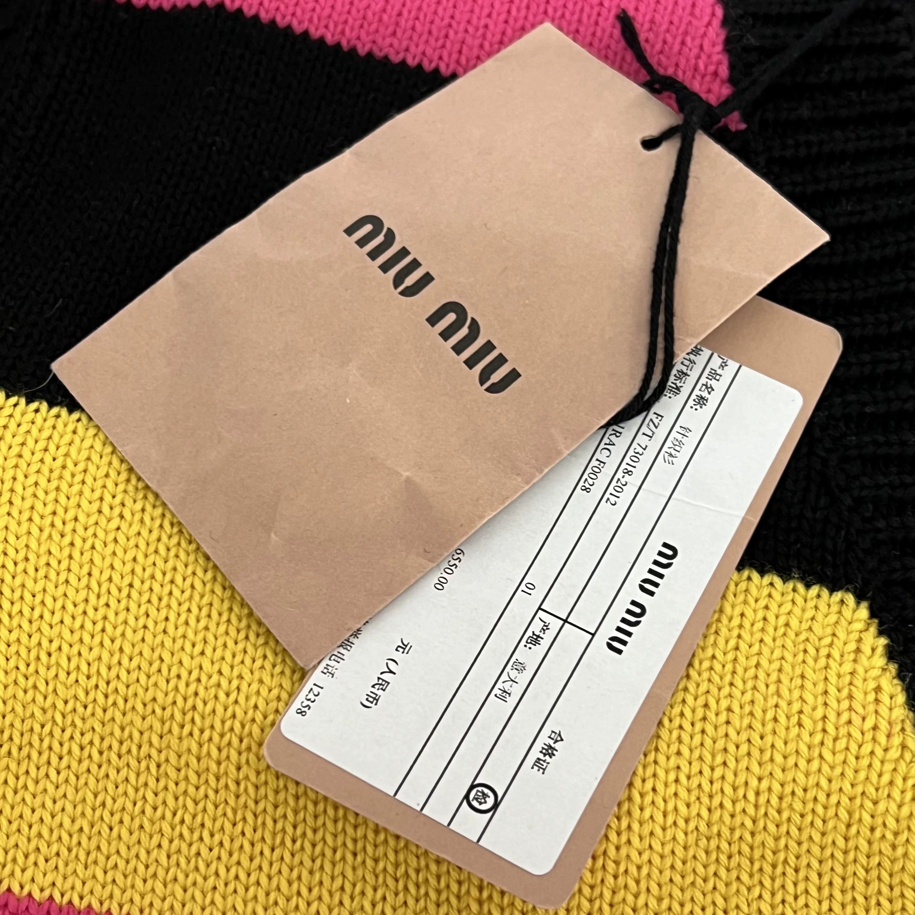 Miu Miu Miu Miu Knit Wool Multi Sweater M Men Size US M / EU 48-50 / 2 - 4 Thumbnail