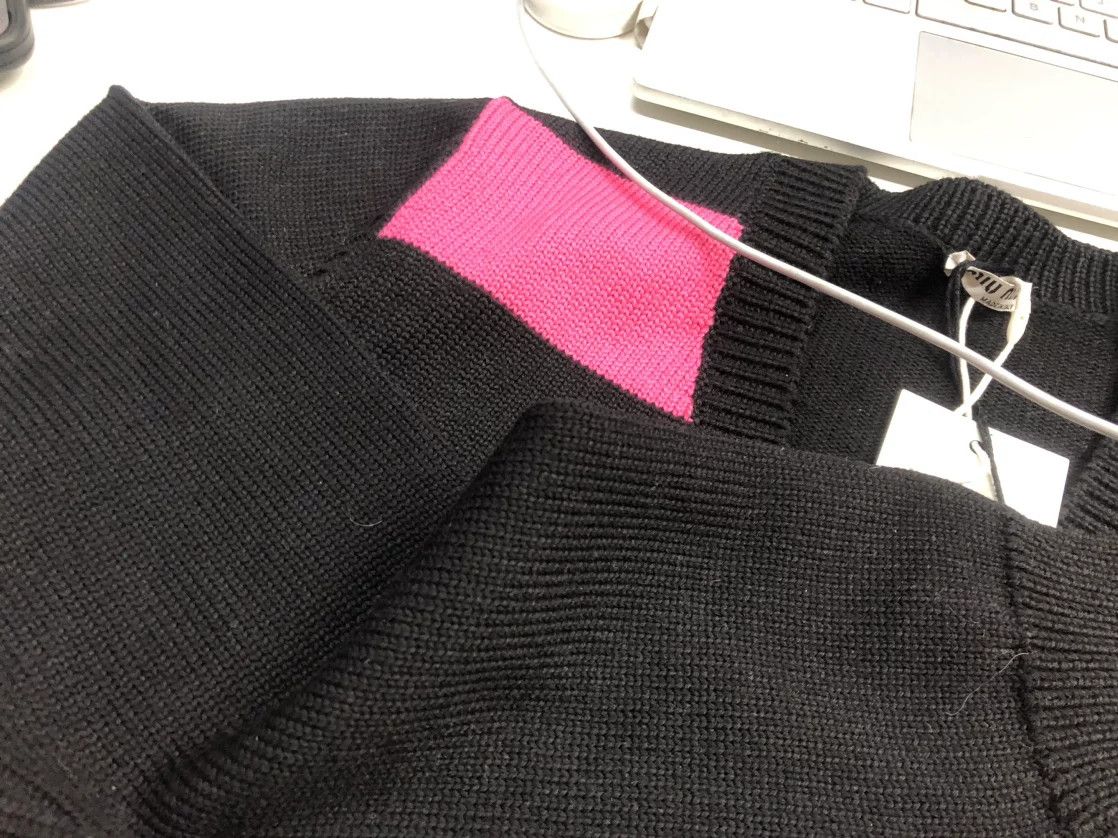 Miu Miu Miu Miu Knit Wool Multi Sweater M Men Size US M / EU 48-50 / 2 - 9 Thumbnail