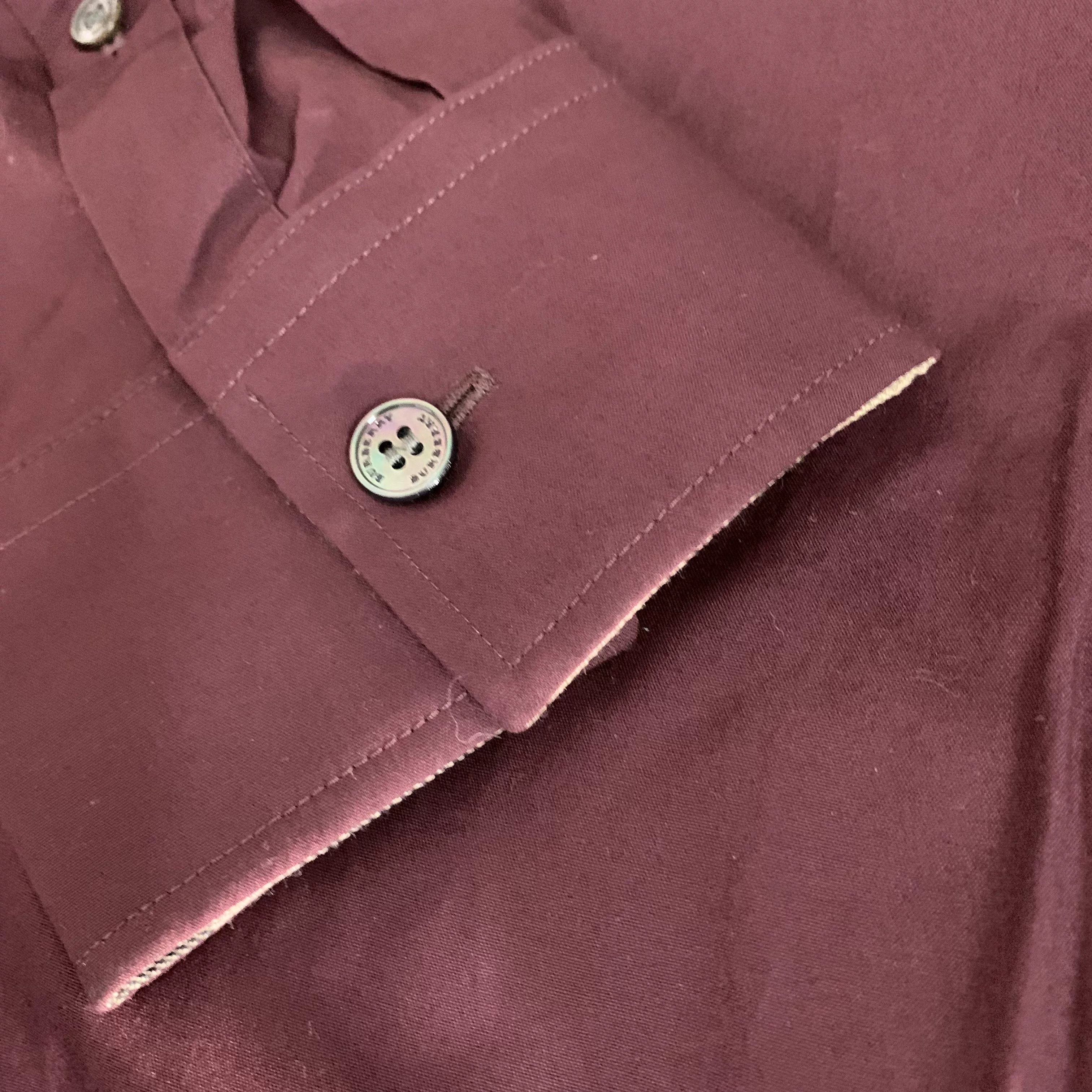 Burberry Burberry Cotton Shirt XL Men Size US XL / EU 56 / 4 - 6 Thumbnail