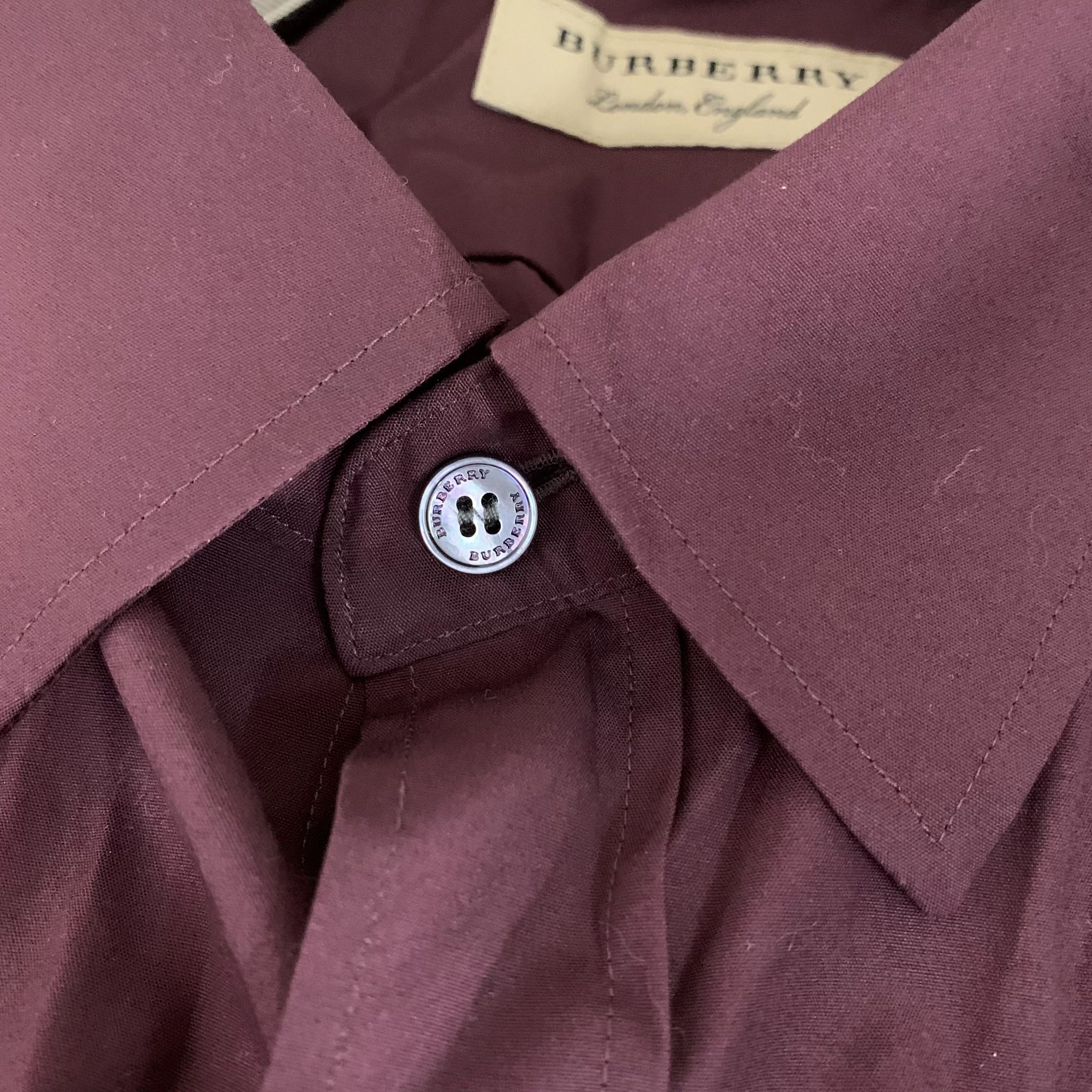 Burberry Burberry Cotton Shirt XL Men Size US XL / EU 56 / 4 - 4 Thumbnail
