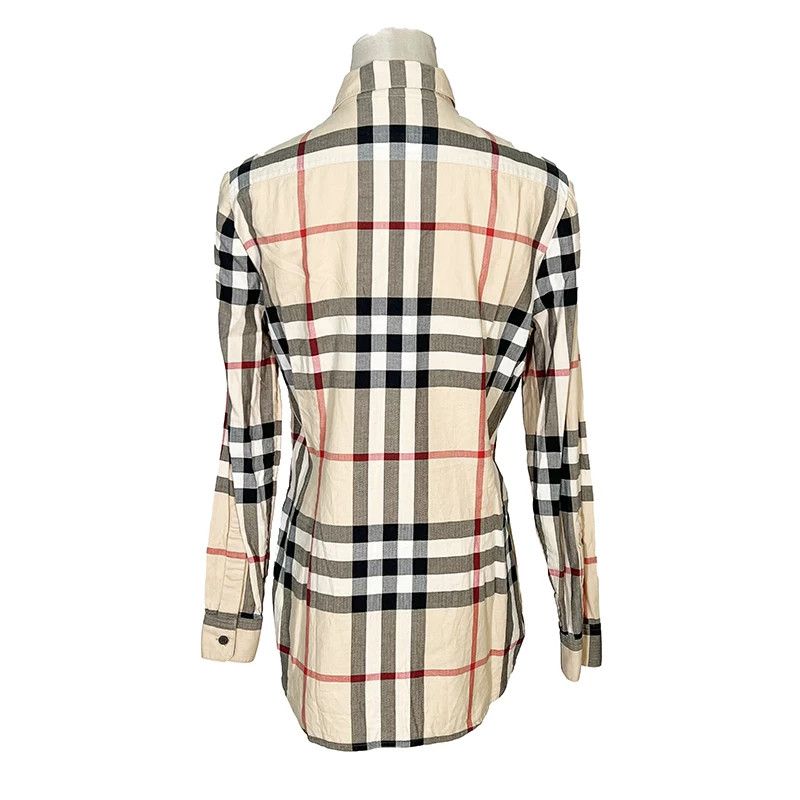 Burberry Burberry Plaid Cotton Shirt XS Men Size US XS / EU 42 / 0 - 2 Thumbnail