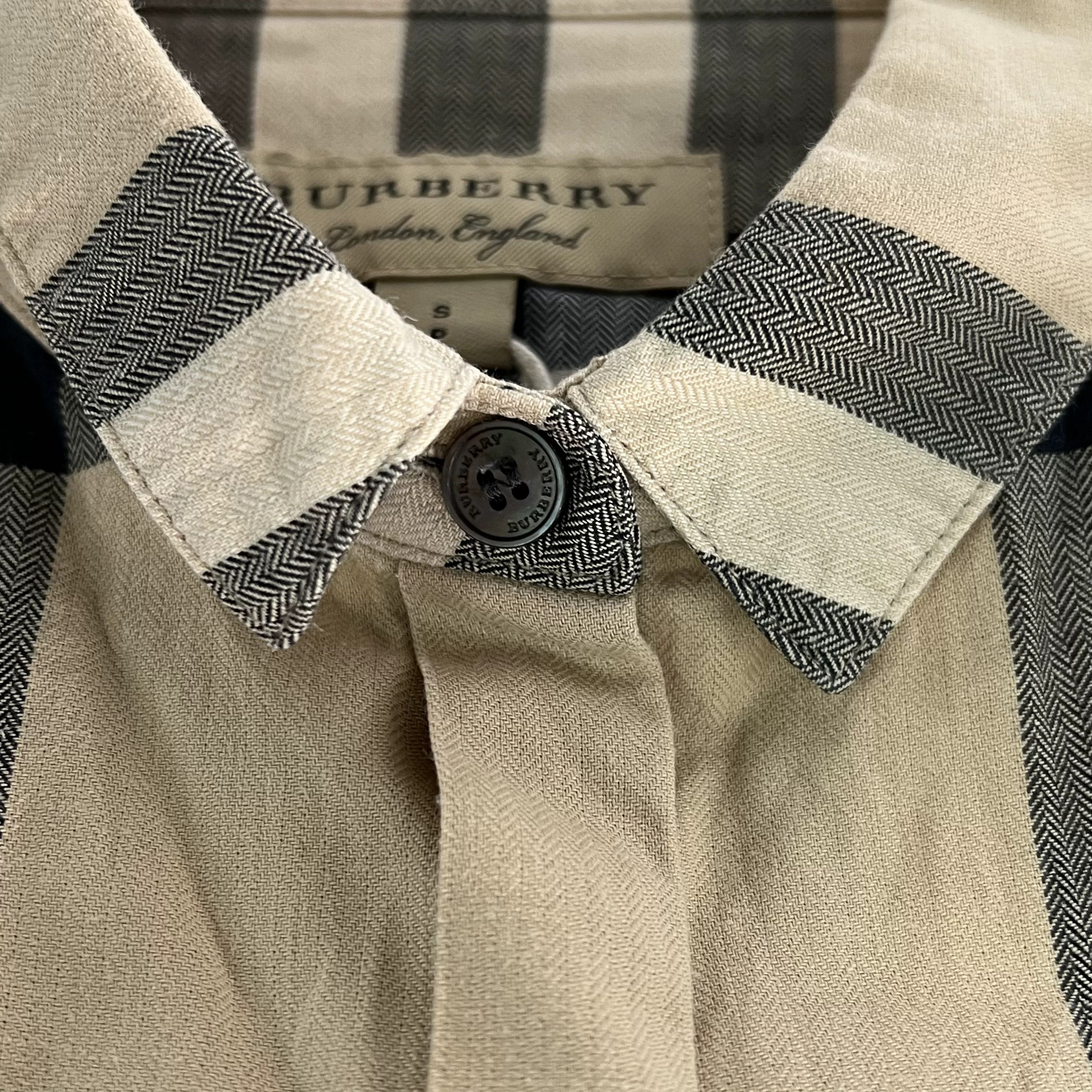Burberry Burberry Plaid Cotton Shirt XS Men Size US XS / EU 42 / 0 - 4 Thumbnail