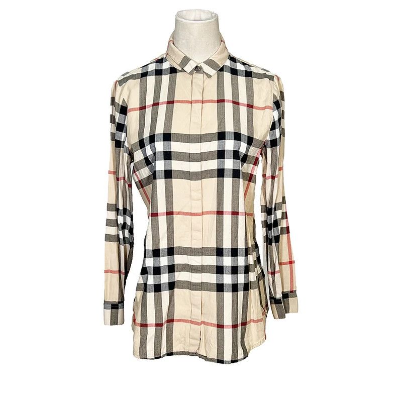 Burberry Burberry Plaid Cotton Shirt XS Men Size US XS / EU 42 / 0 - 10 Thumbnail