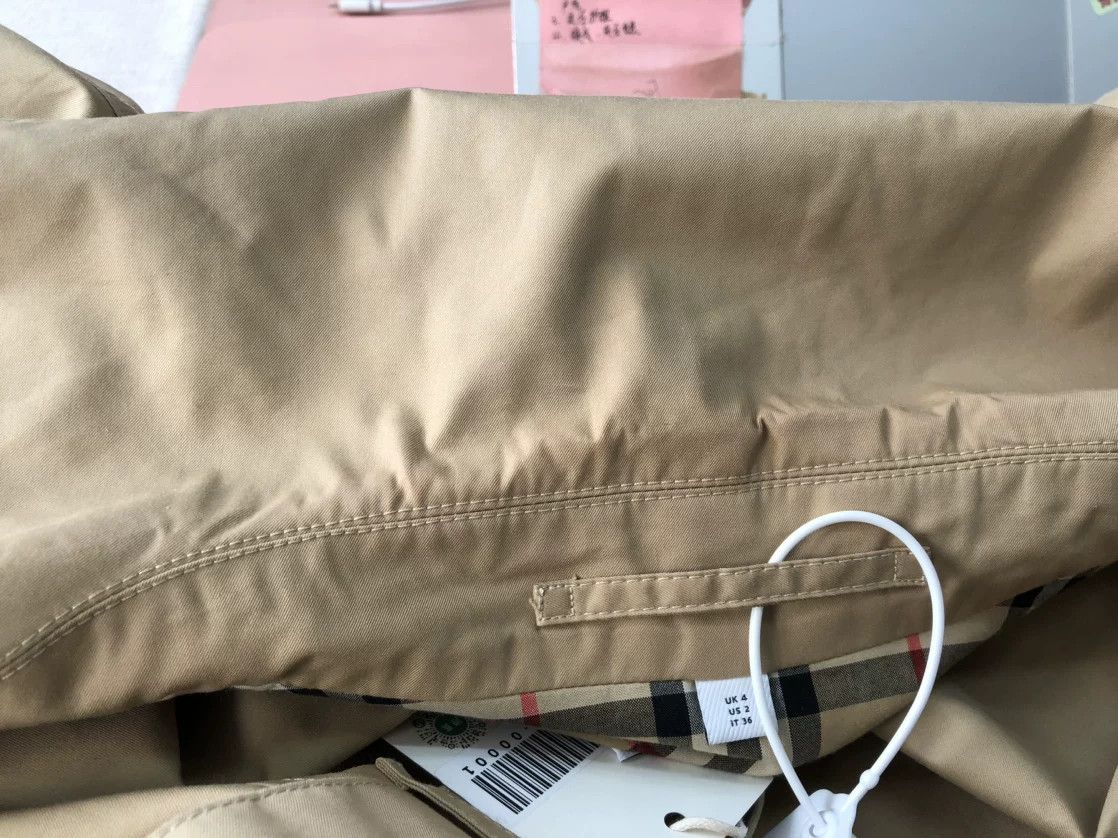 Burberry Burberry Polyester Cotton Coat XS Women Size XS / US 0-2 / IT 36-38 - 6 Thumbnail