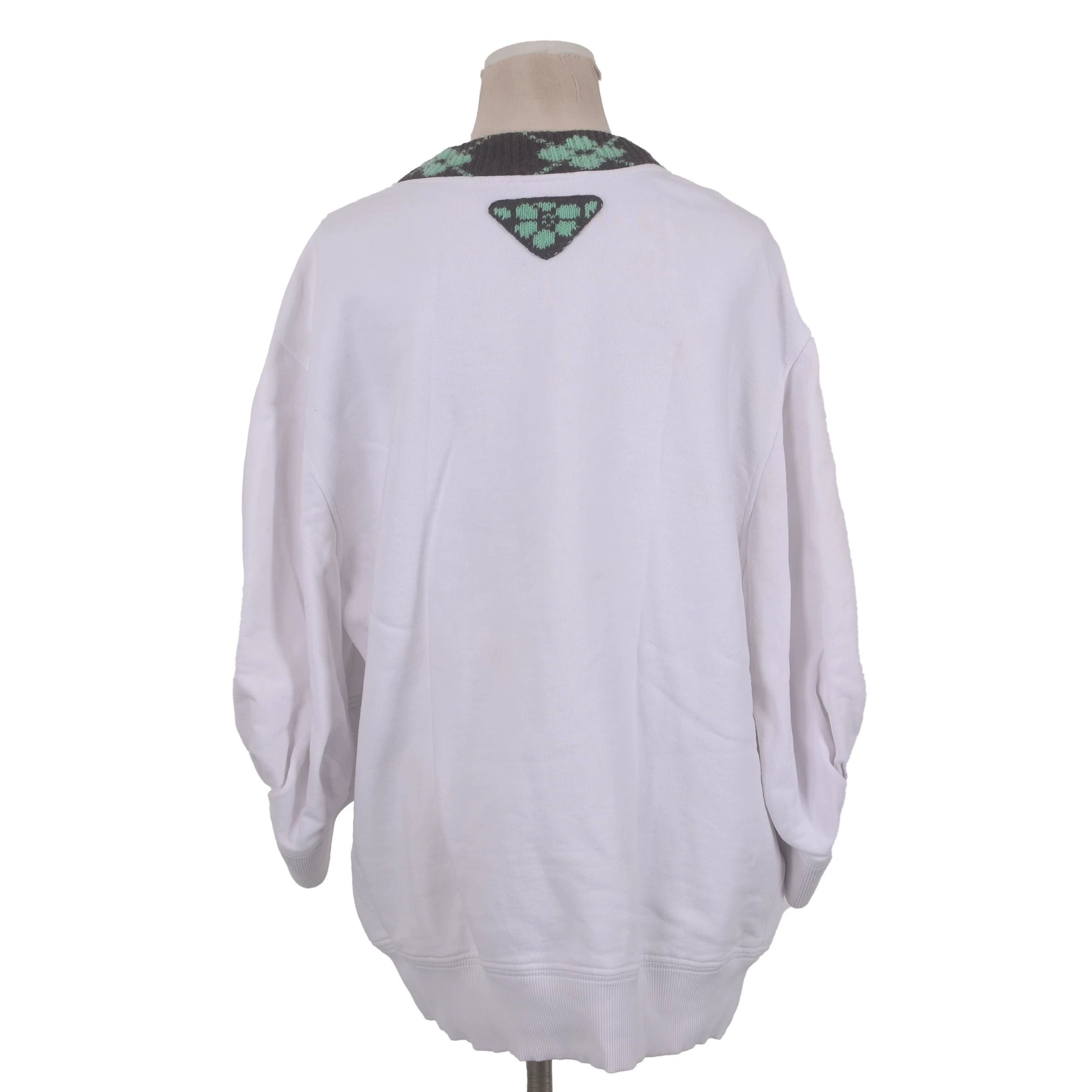 Prada Prada Floral Cotton Multi Hoodie M Men Size US M / EU 48-50 / 2 - 2 Thumbnail