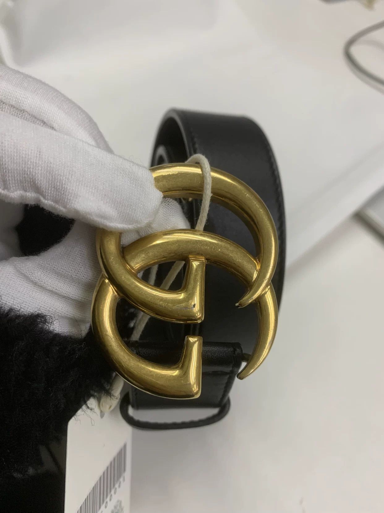 Gucci Gucci Retro Gold Belt Men Size ONE SIZE - 7 Thumbnail