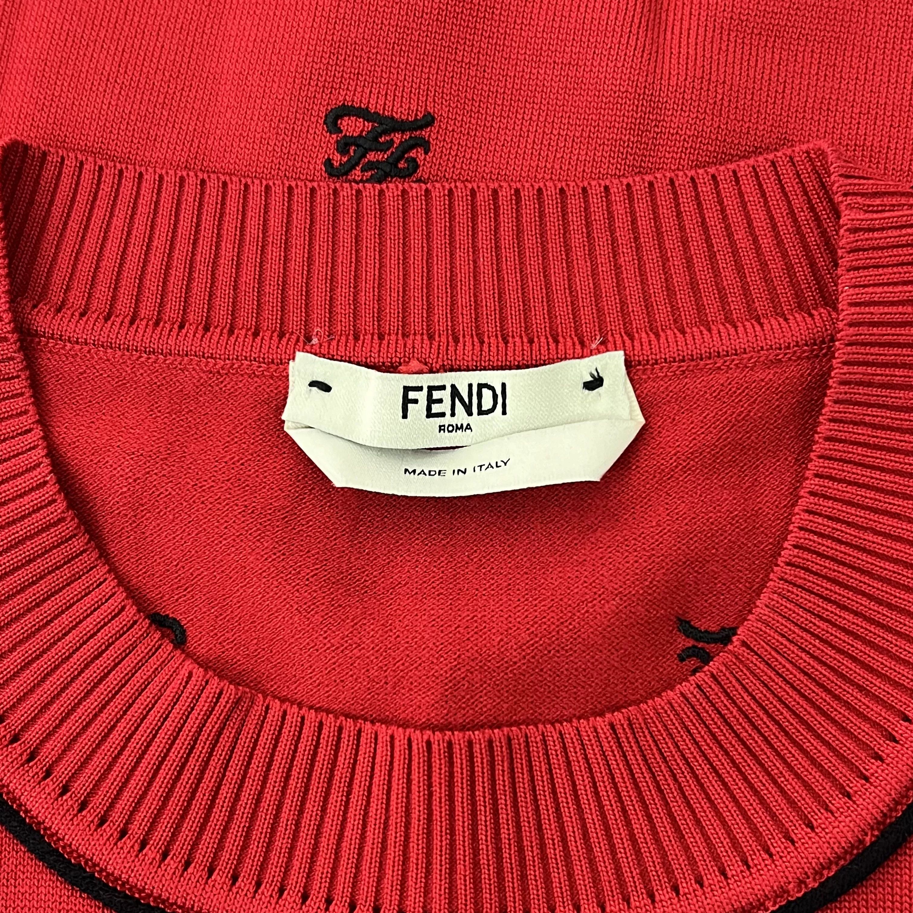 Fendi Fendi Retro Sweater S Men Size US S / EU 44-46 / 1 - 3 Thumbnail