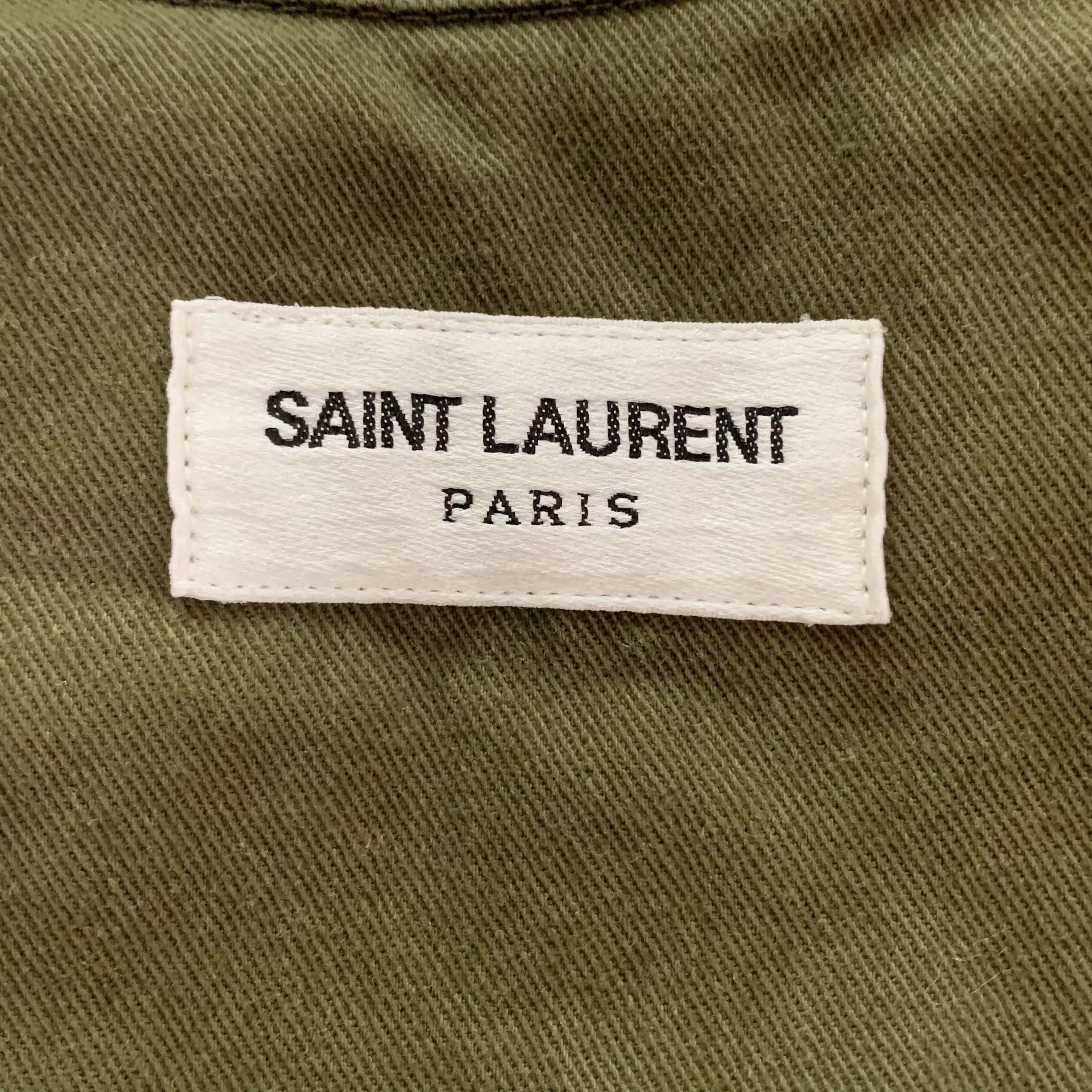 Saint Laurent Paris Saint Laurent Paris Cotton Multi Hoodie S Men Size US S / EU 44-46 / 1 - 3 Thumbnail