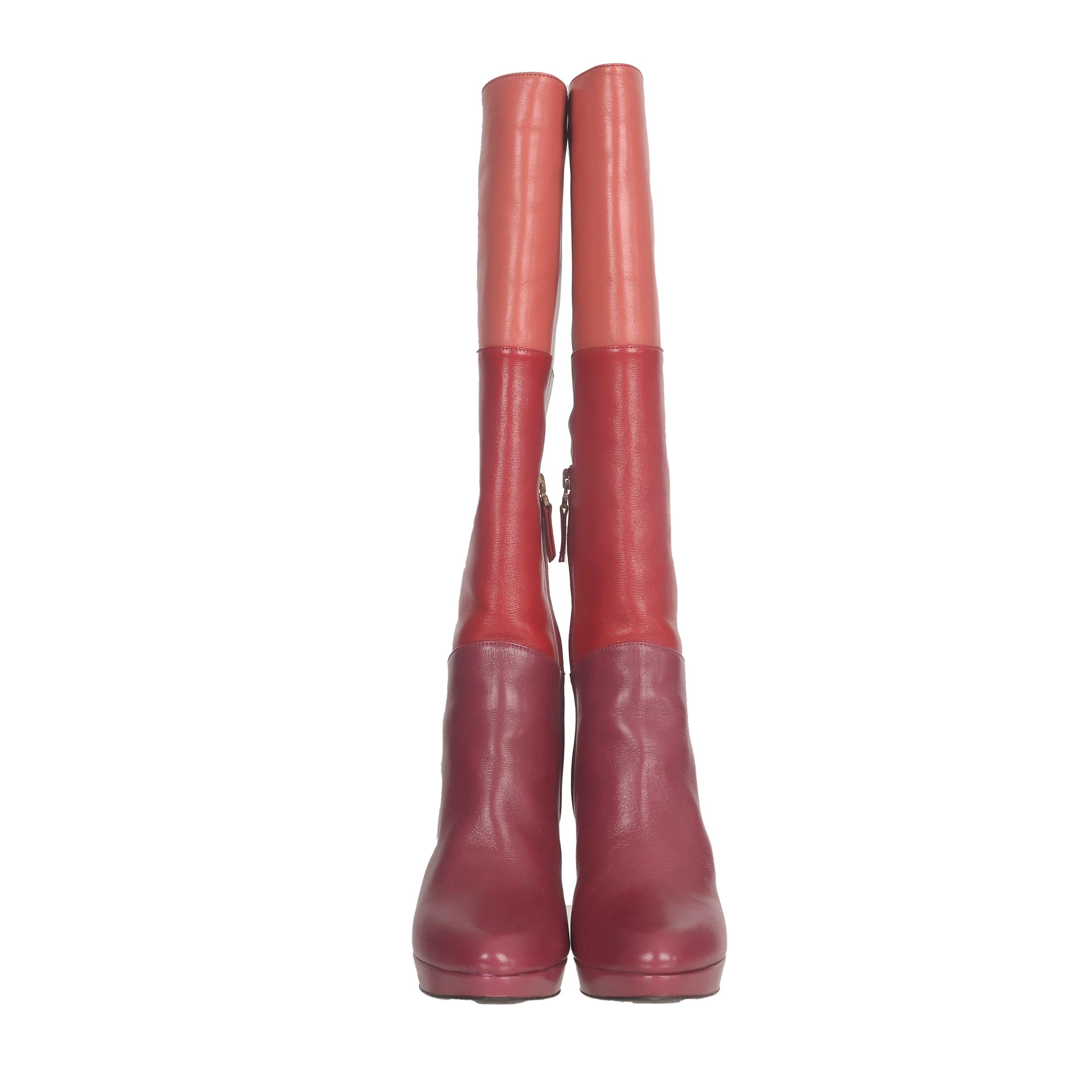 Fendi Fendi Leather Multi Boots 38 Women Size US 7.5 / IT 37.5 - 2 Thumbnail