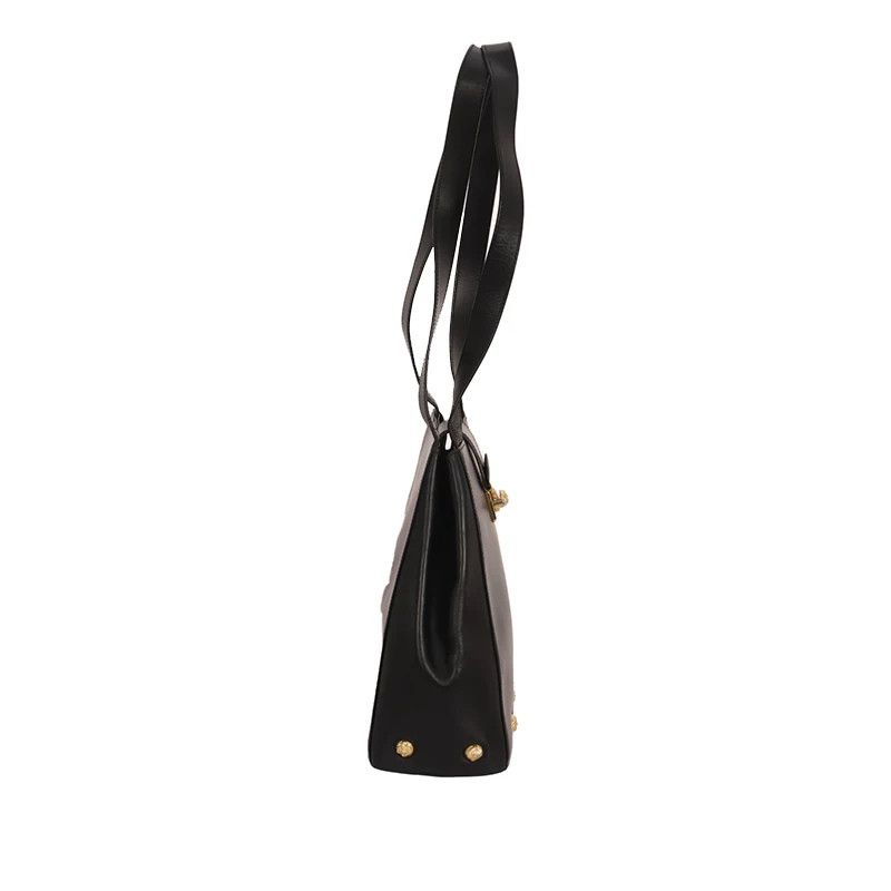 Salvatore Ferragamo Salvatore Ferragamo Retro Gold Shoulder Bag 24 Women Size ONE SIZE - 4 Thumbnail