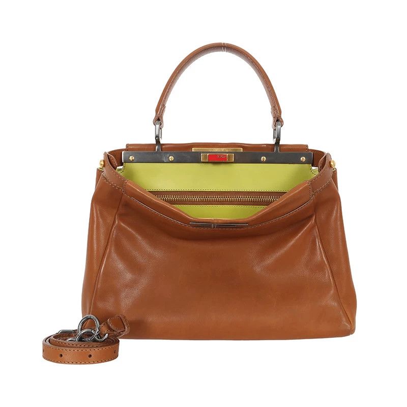 Fendi Fendi Gray Shoulder Bag 34 Women Size ONE SIZE - 10 Thumbnail