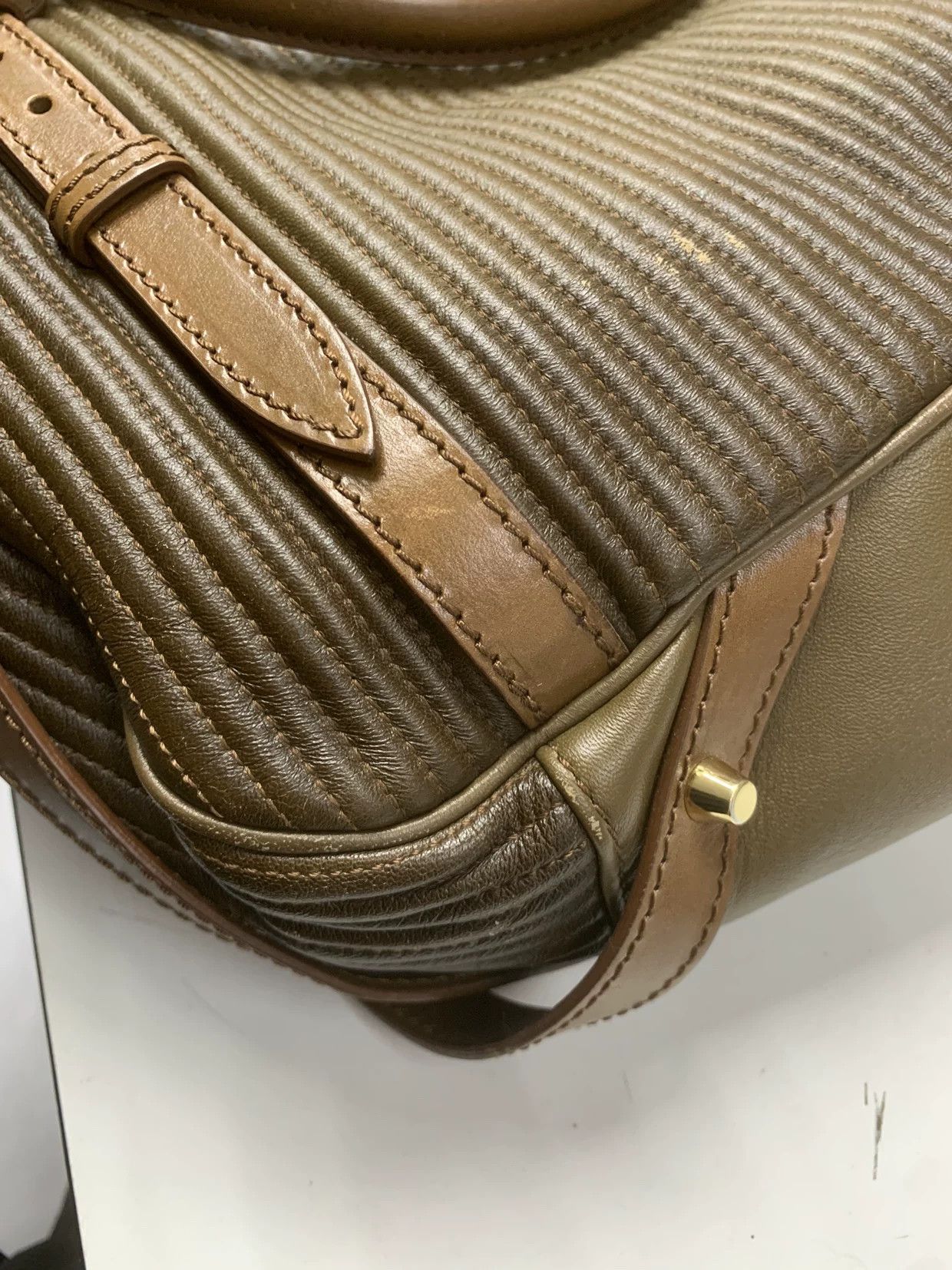 Burberry Burberry Plaid Gold Shoulder Bag 38 Women Size ONE SIZE - 6 Thumbnail