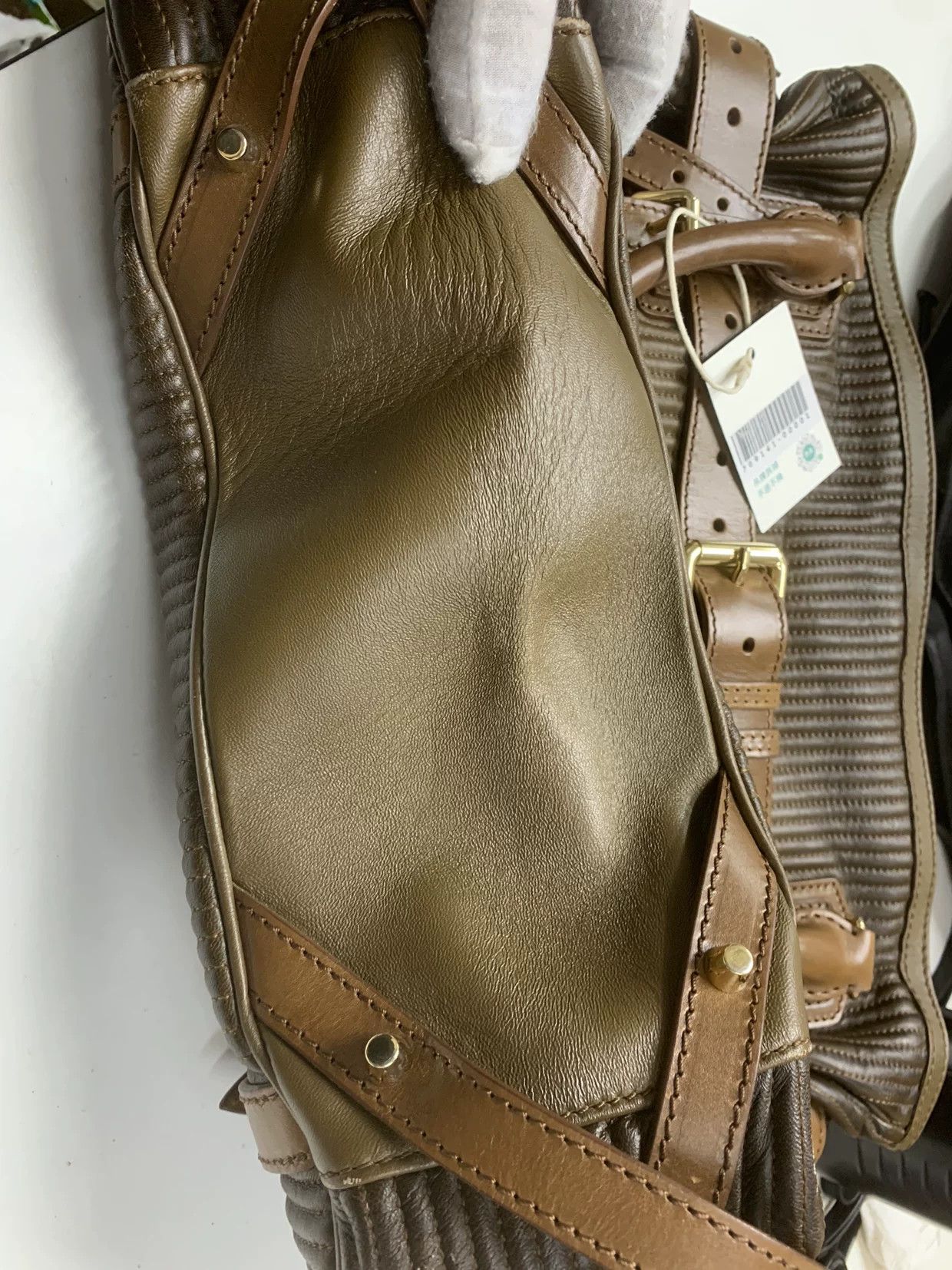Burberry Burberry Plaid Gold Shoulder Bag 38 Women Size ONE SIZE - 8 Thumbnail
