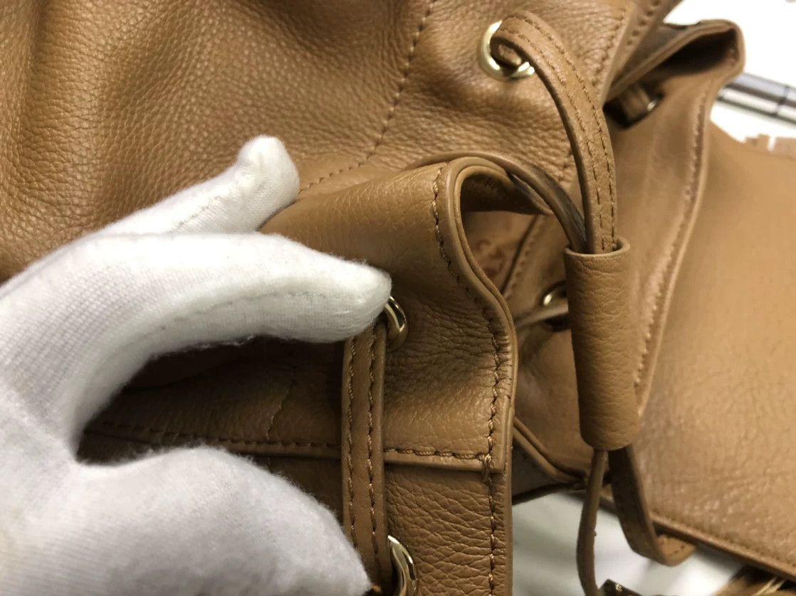 Thom Browne Thom Browne Gold Backpack 25 Women Size ONE SIZE - 8 Thumbnail