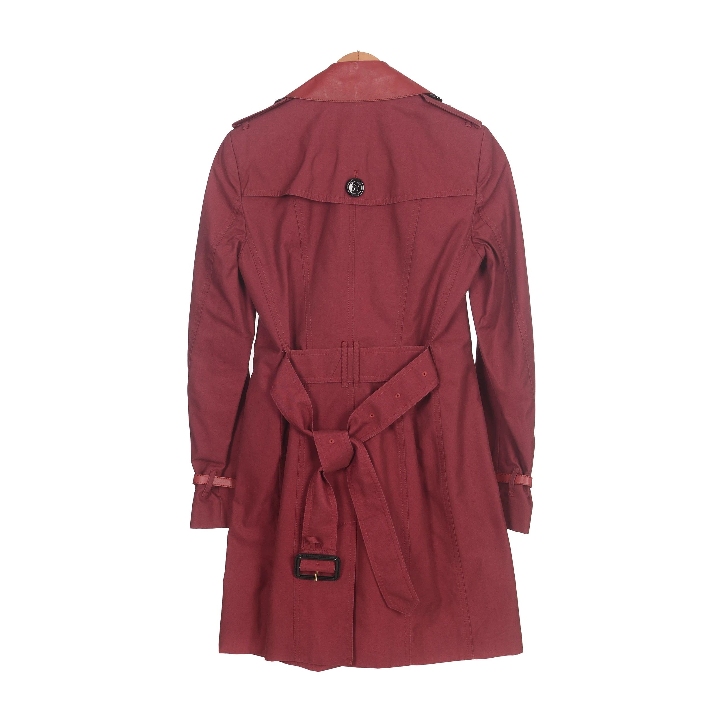 Burberry Burberry Cotton Coat XS Women Size XS / US 0-2 / IT 36-38 - 2 Thumbnail
