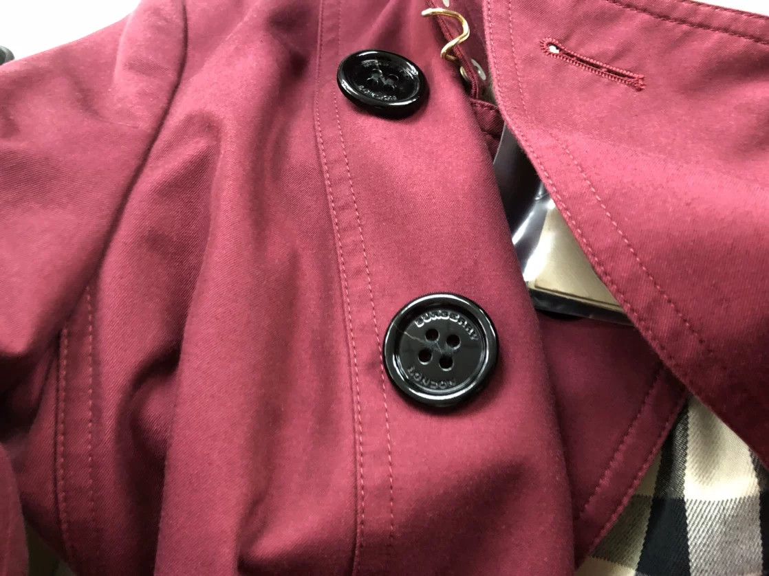 Burberry Burberry Cotton Coat XS Women Size XS / US 0-2 / IT 36-38 - 6 Thumbnail