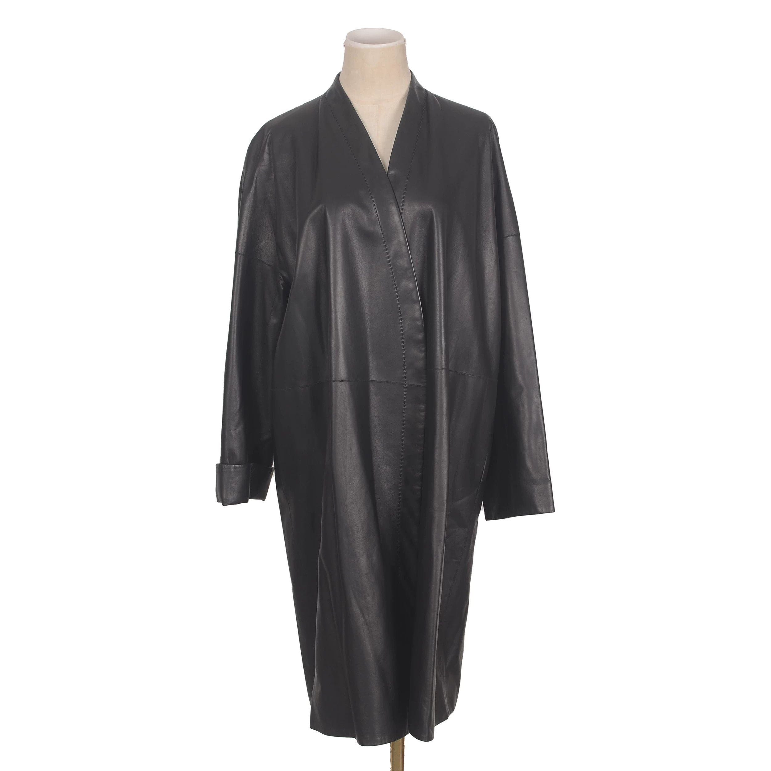 Hermes Hermes Leather Leather Jacket S Women Size S / US 4 / IT 40 - 10 Thumbnail