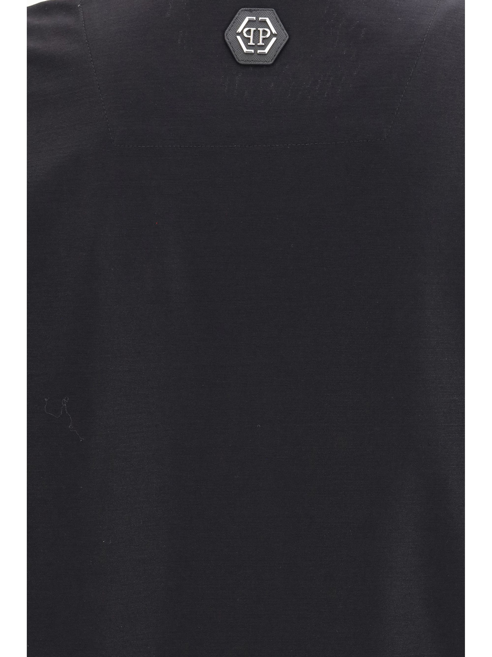 Philipp Plein Round neck T-shirt jacquard Hexagon Line Size US S / EU 44-46 / 1 - 3 Thumbnail