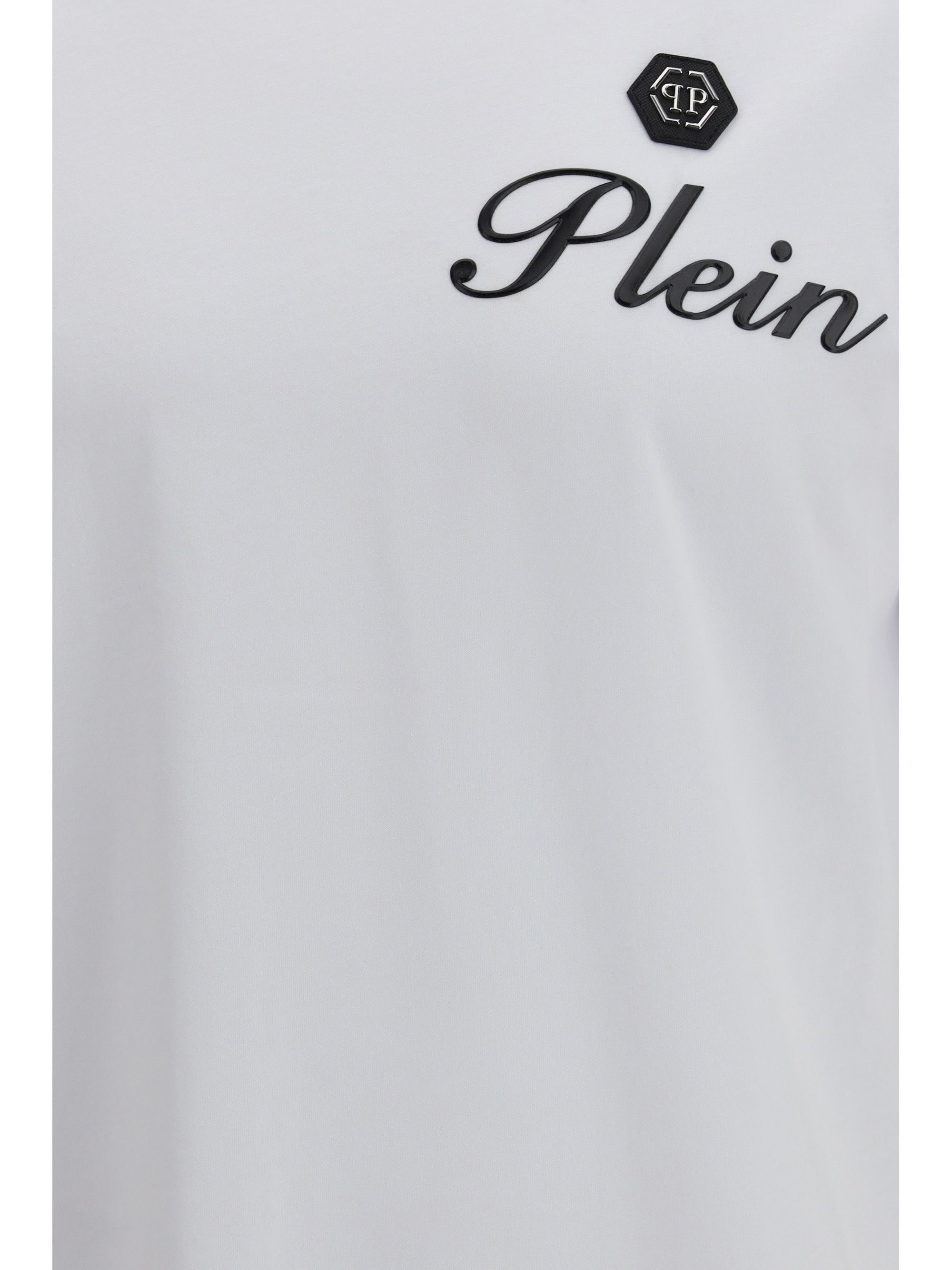 Philipp Plein Round neck T-shirt embossed signature Size US S / EU 44-46 / 1 - 3 Thumbnail