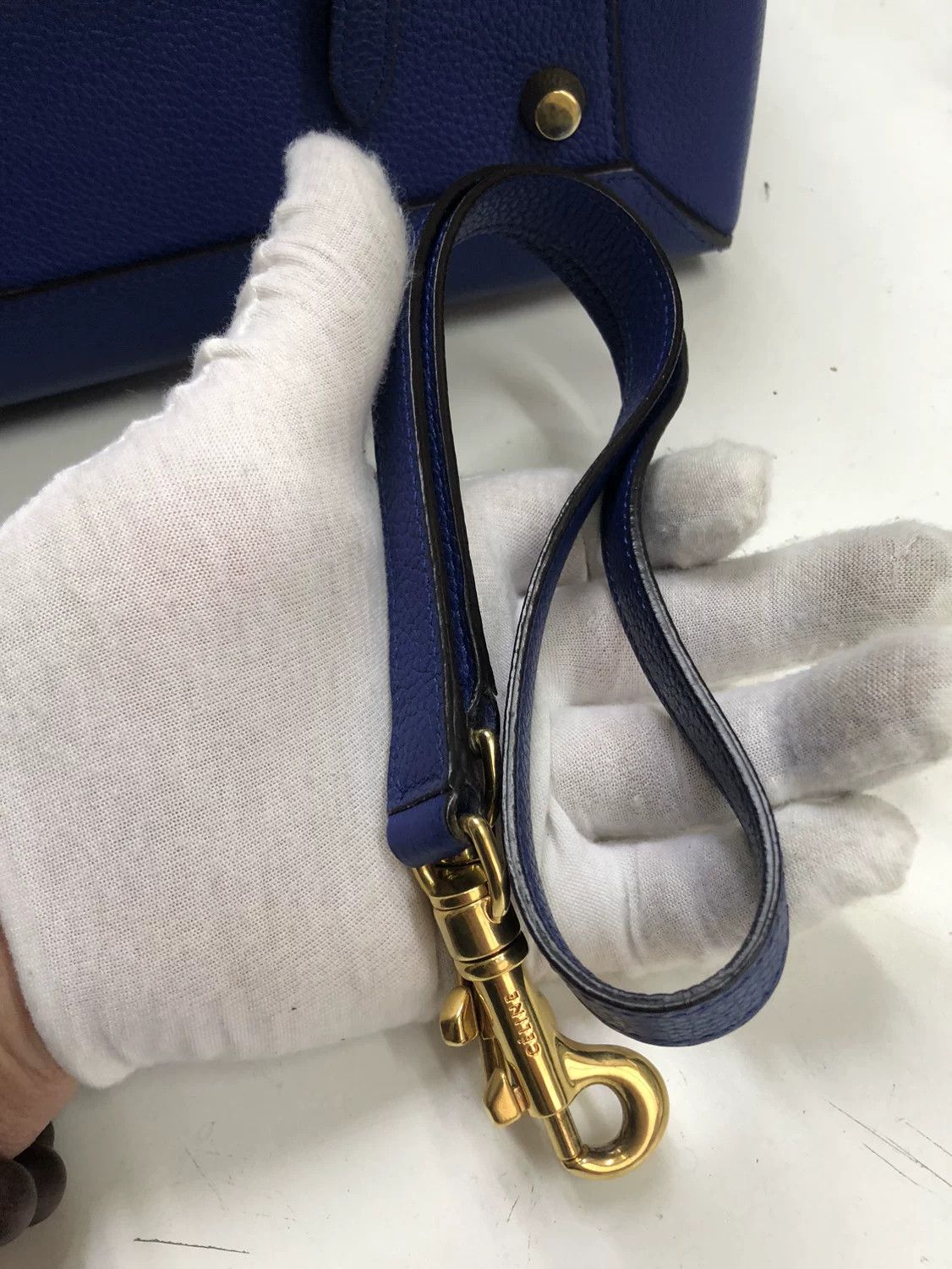 Celine Celine Gold Shoulder Bag 28 Women Size ONE SIZE - 9 Thumbnail