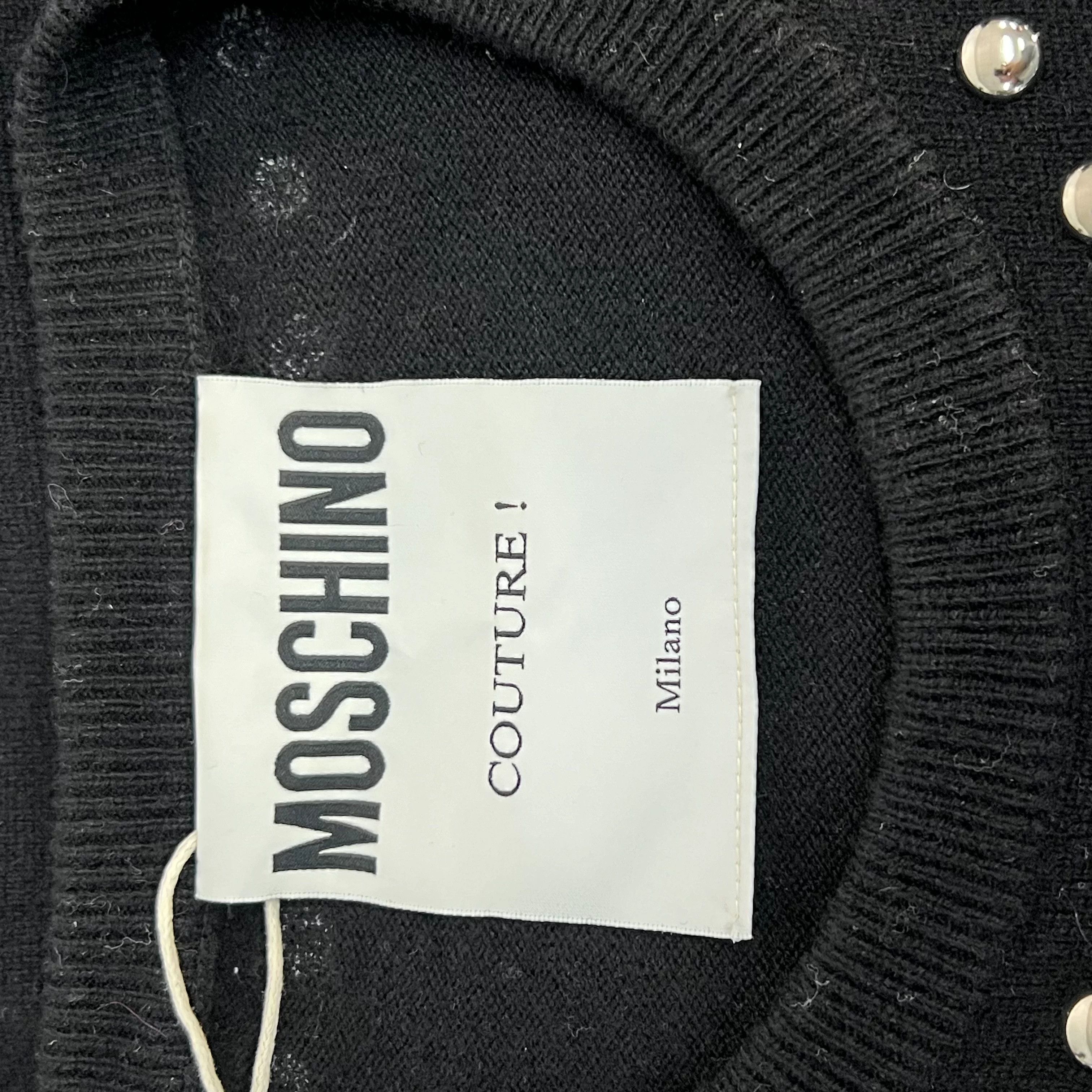 Moschino Moschino Retro Wool Sweater M Women Size M / US 6-8 / IT 42-44 - 3 Thumbnail
