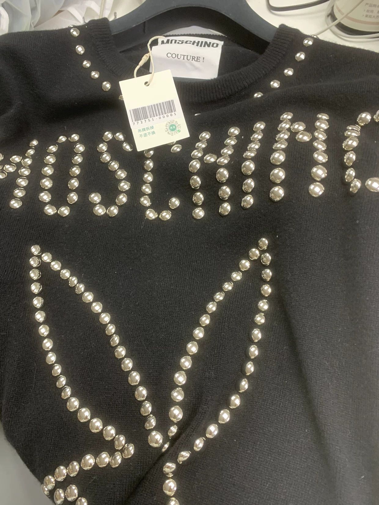 Moschino Moschino Retro Wool Sweater M Women Size M / US 6-8 / IT 42-44 - 6 Thumbnail