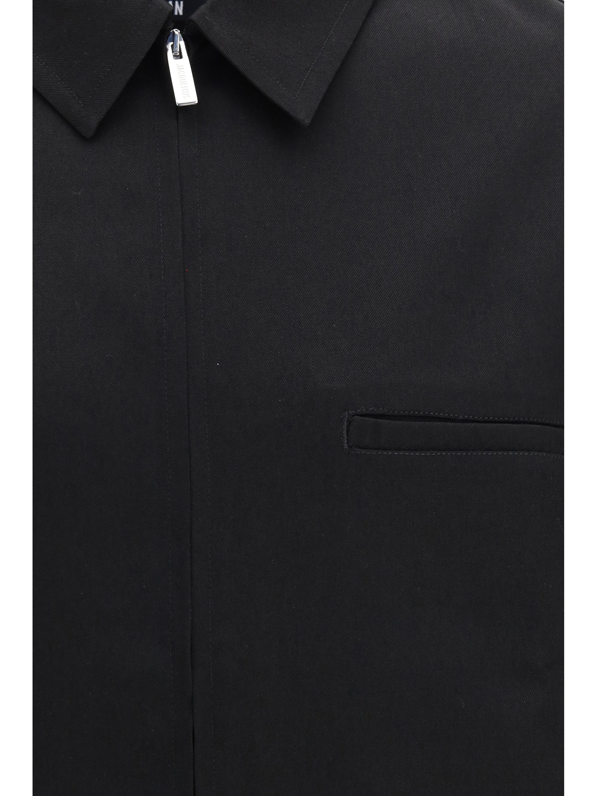Jacquemus Mecano Shirt in virgin wool Size US M / EU 48-50 / 2 - 3 Thumbnail