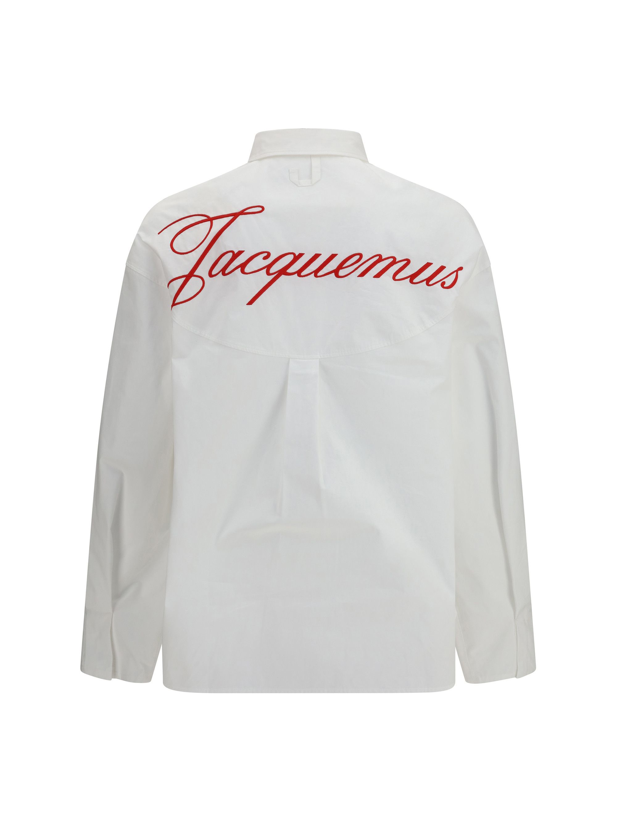 Jacquemus Cotton Shirt with logo Size US M / EU 48-50 / 2 - 2 Thumbnail