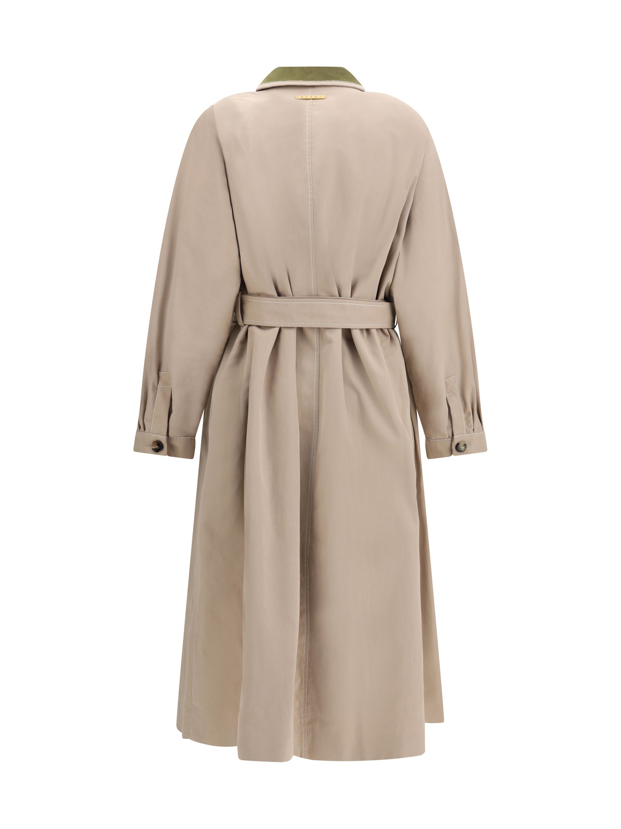 Marni Gabardine Trench Size M / US 6-8 / IT 42-44 - 2 Thumbnail