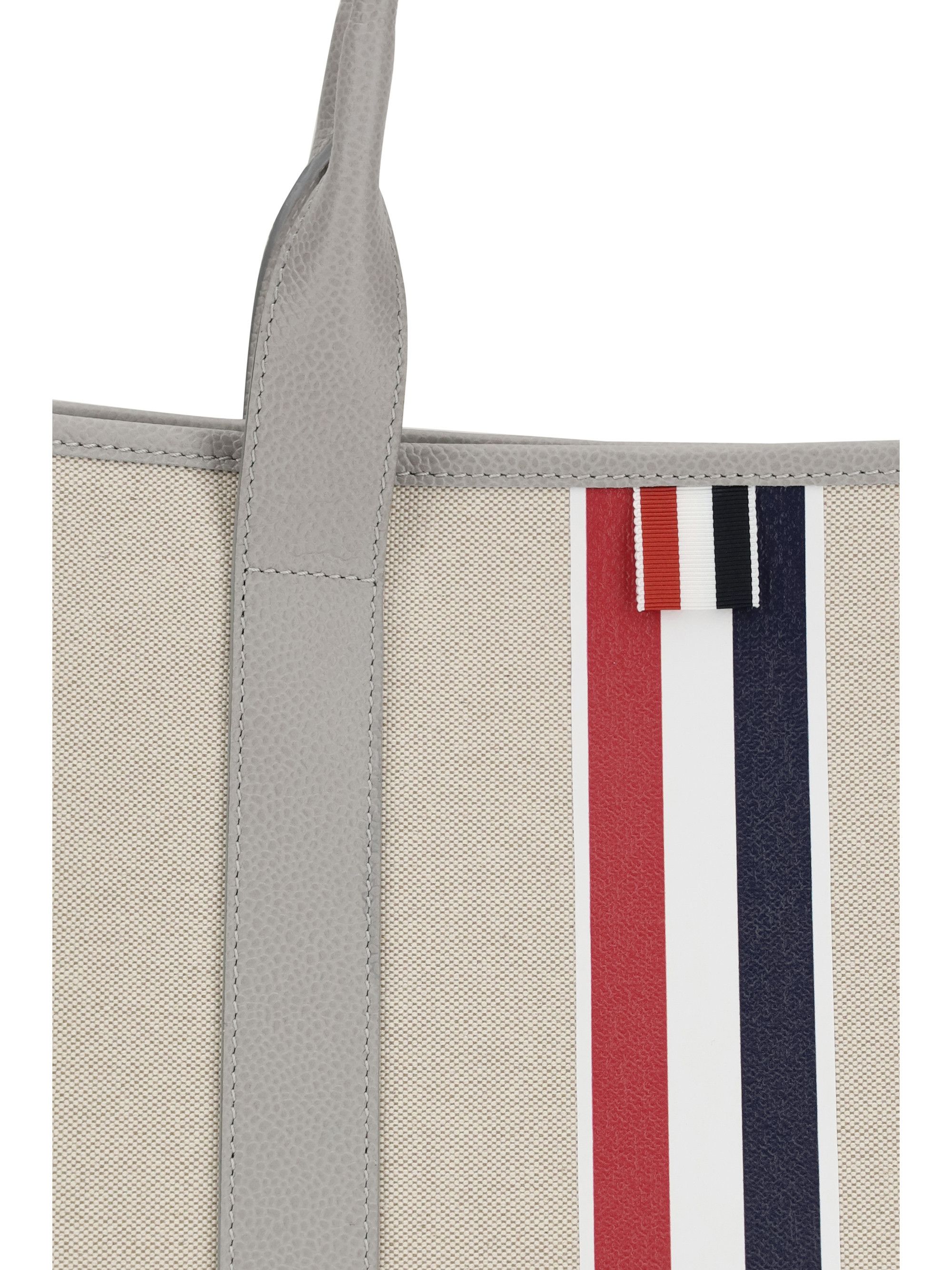 Thom Browne Canvas Tote Bag Size ONE SIZE - 4 Thumbnail