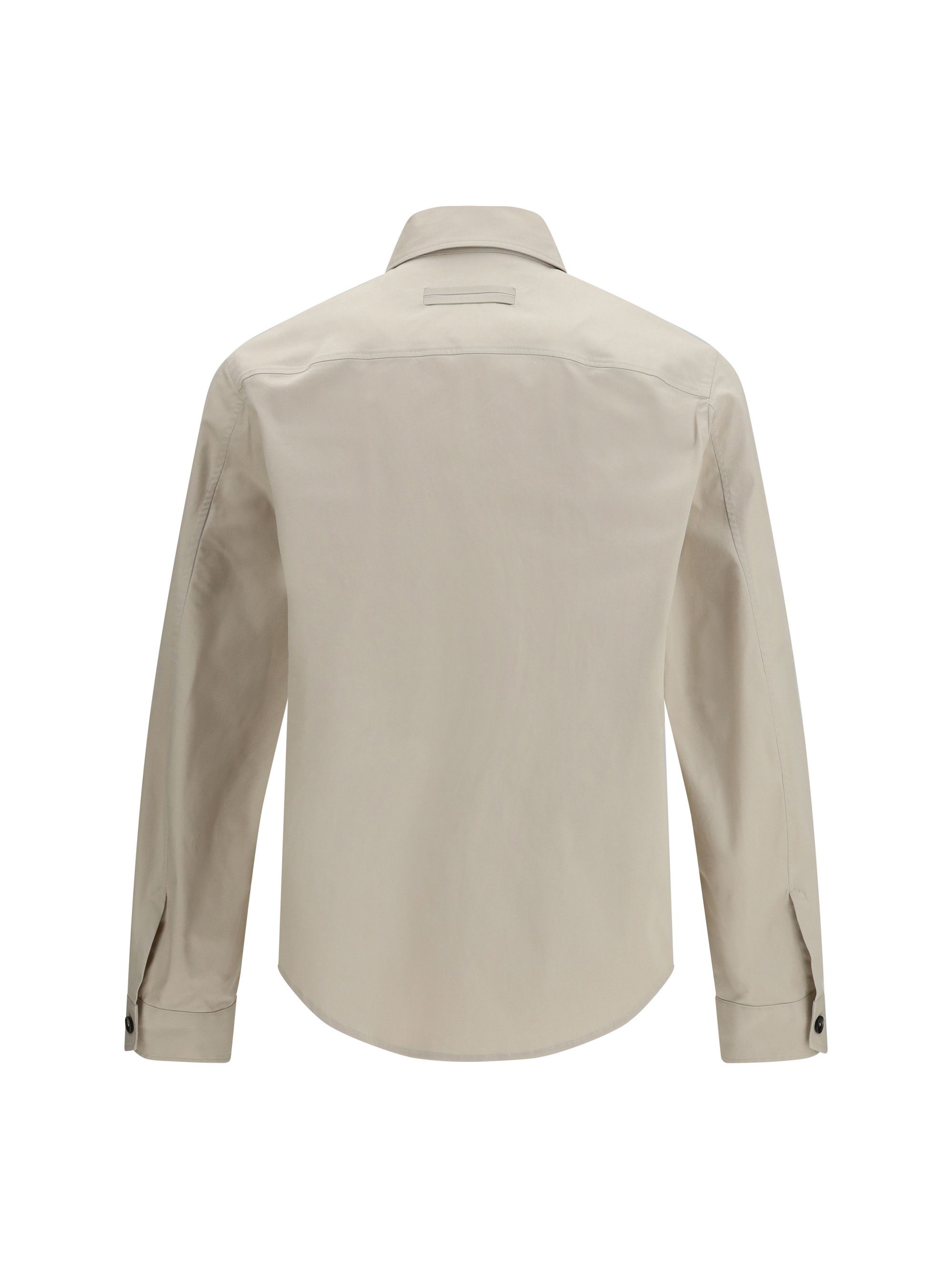 Ermenegildo Zegna Linen wool and silk Shirt jacket Size US XL / EU 56 / 4 - 2 Thumbnail