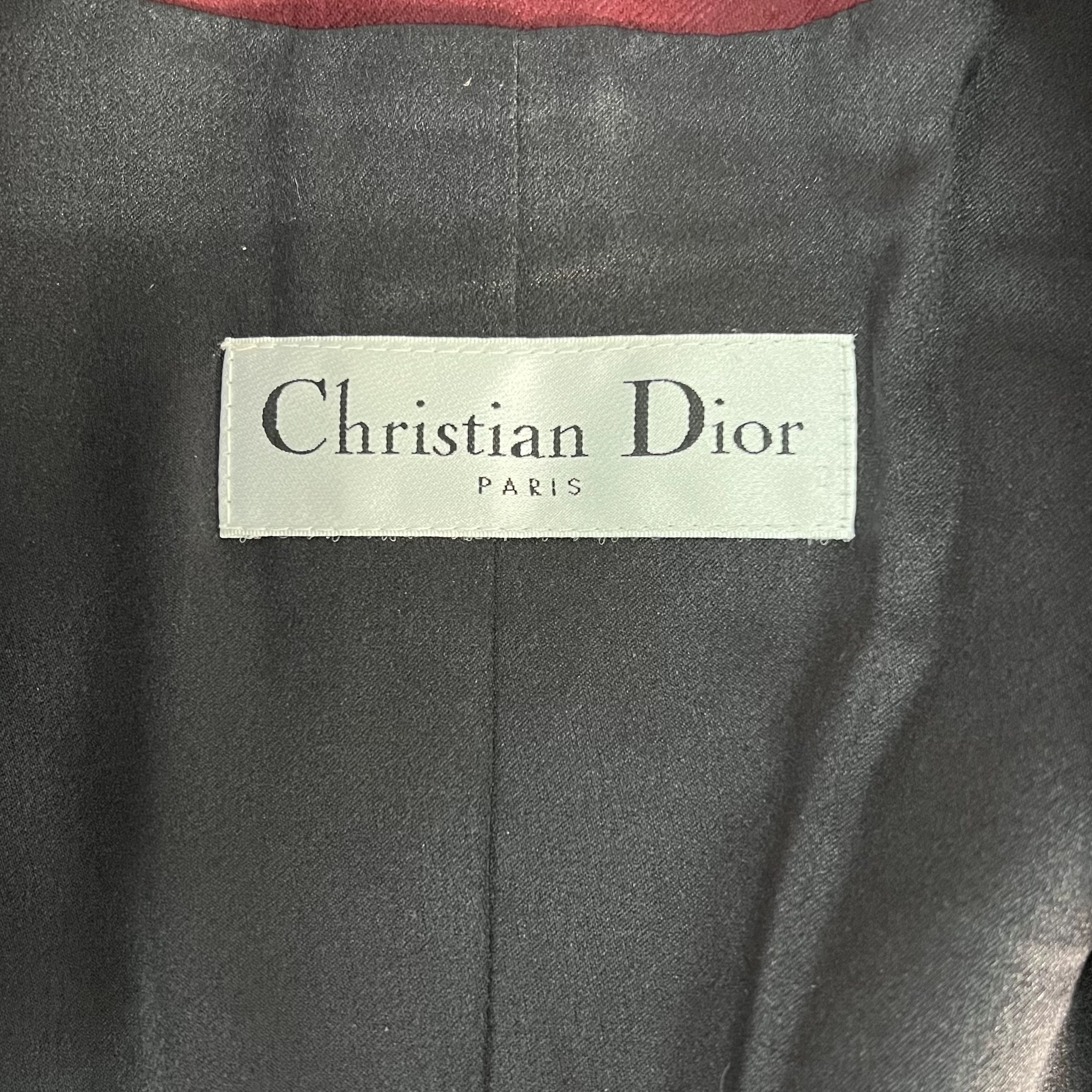 Dior Dior Formal Wool Blazer XS Women Size XS / US 0-2 / IT 36-38 - 3 Thumbnail