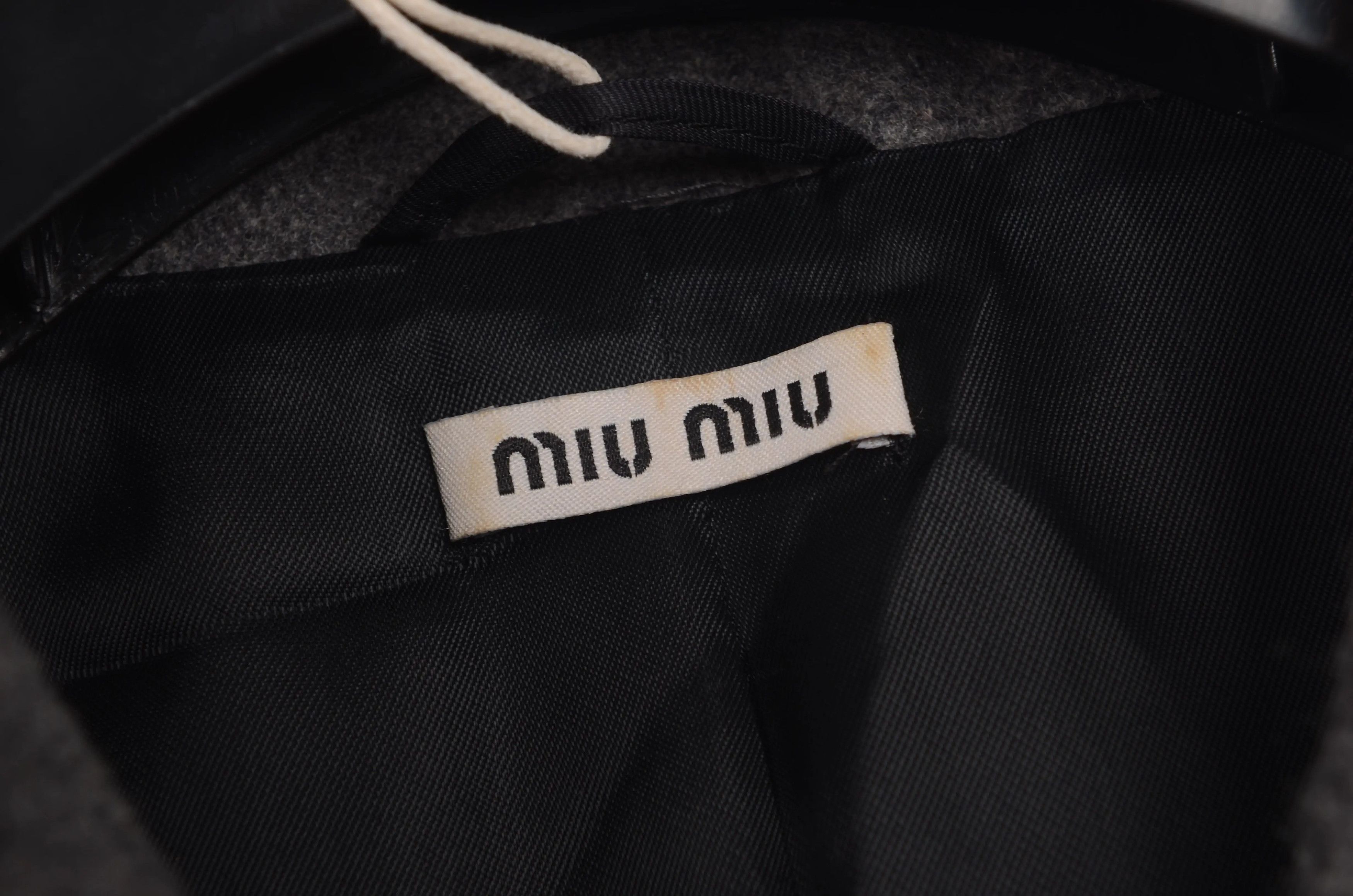 Miu Miu Miu Miu Wool Coat XS Women Size XS / US 0-2 / IT 36-38 - 5 Thumbnail