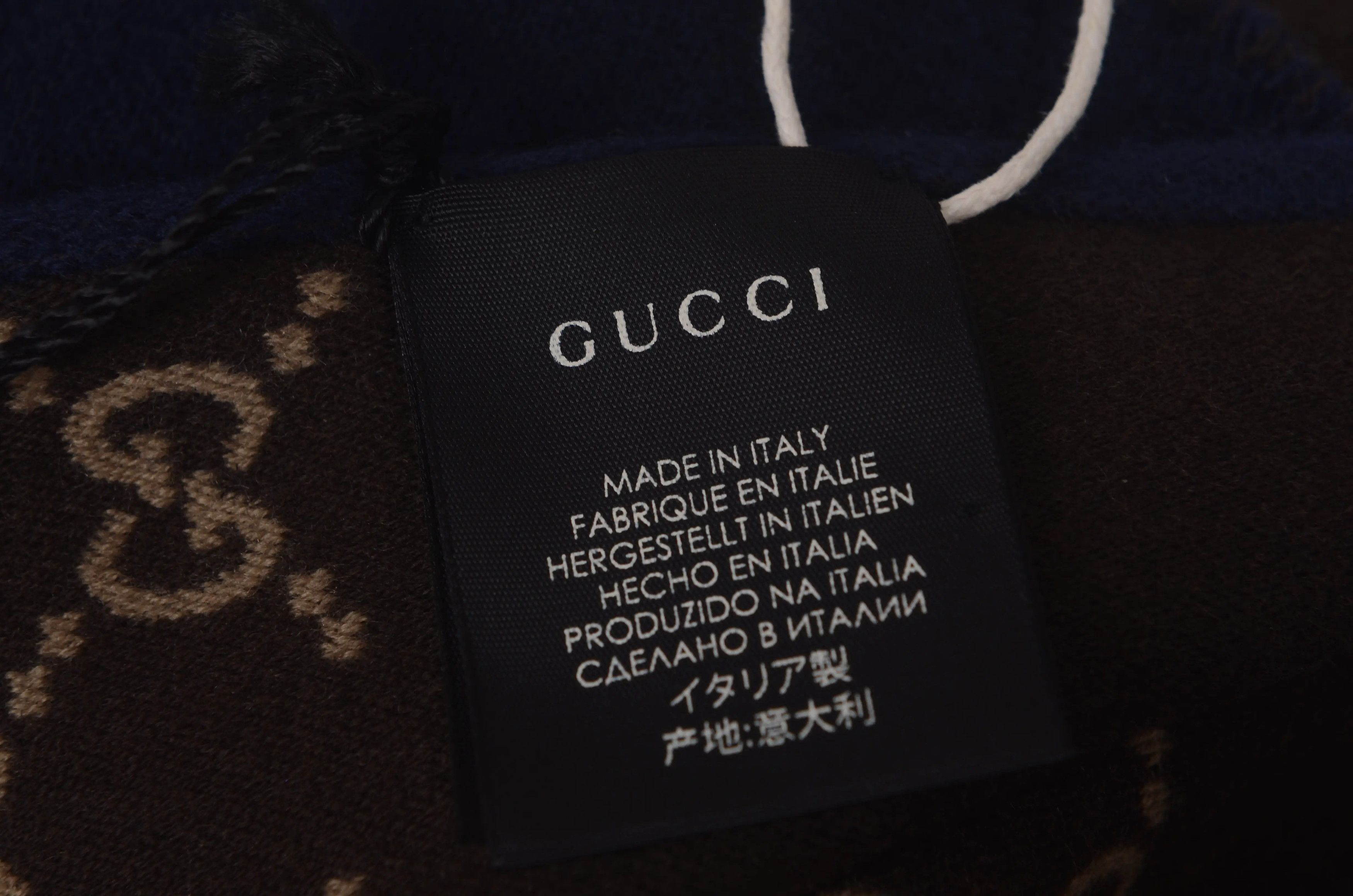 Gucci Gucci Wool Multi Scarf Men Size ONE SIZE - 5 Thumbnail