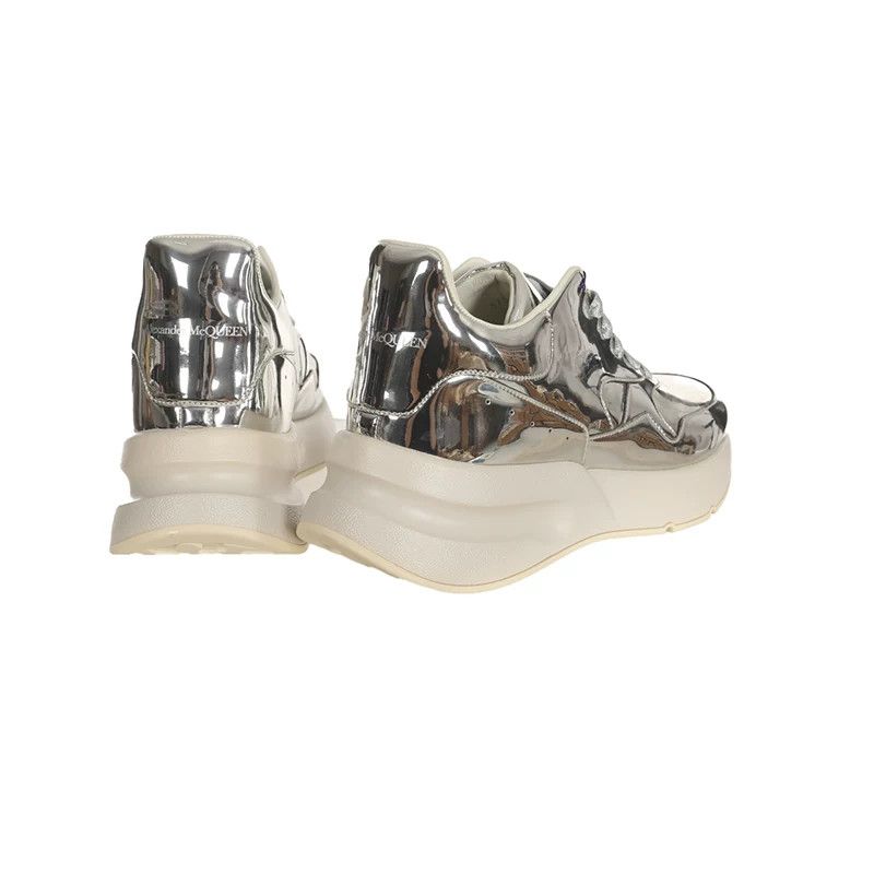 Alexander McQueen Alexander McQueen Leather Silver Sweater 41 Women Size M / US 6-8 / IT 42-44 - 4 Thumbnail