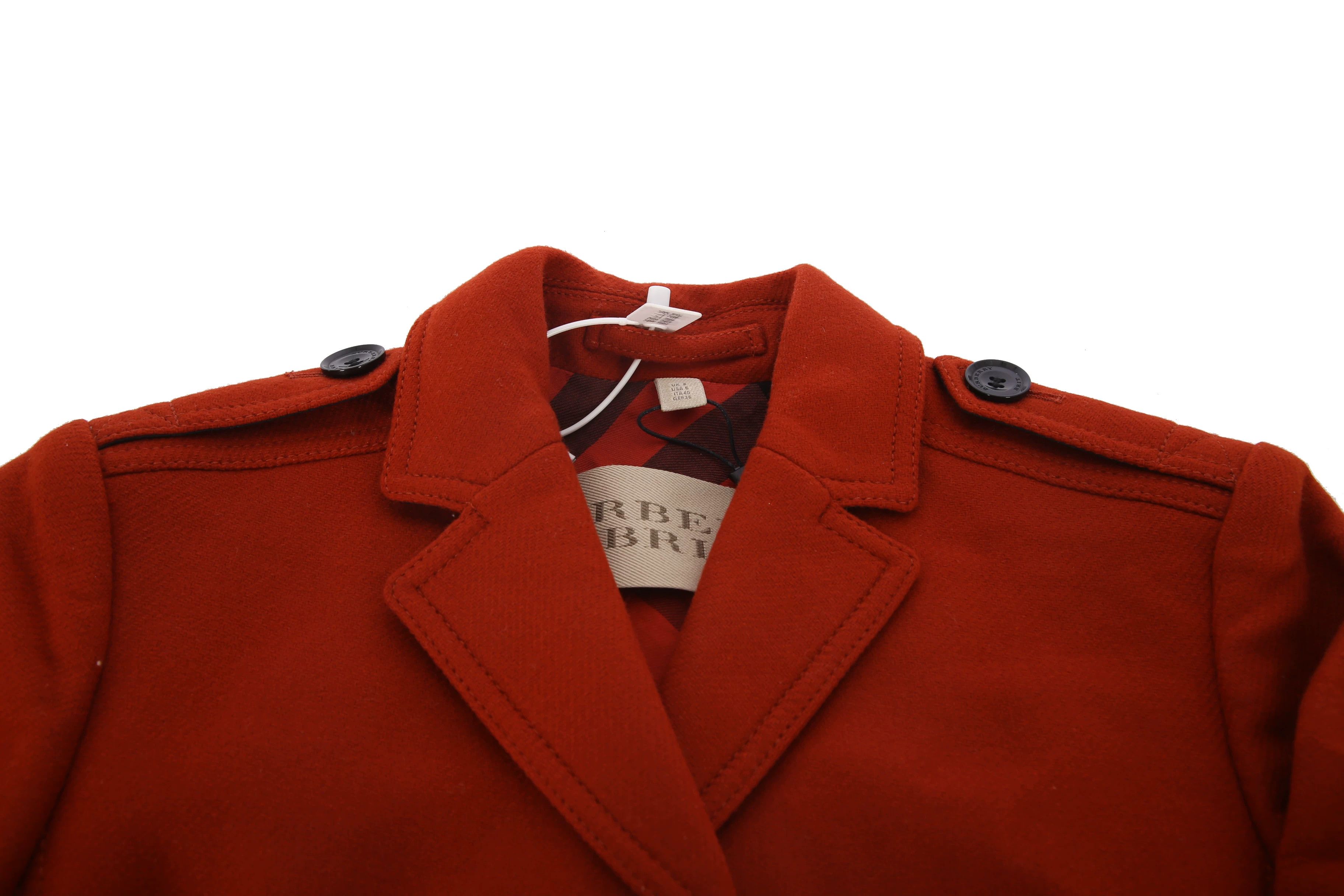Burberry Burberry Coat S Women Size S / US 4 / IT 40 - 3 Thumbnail