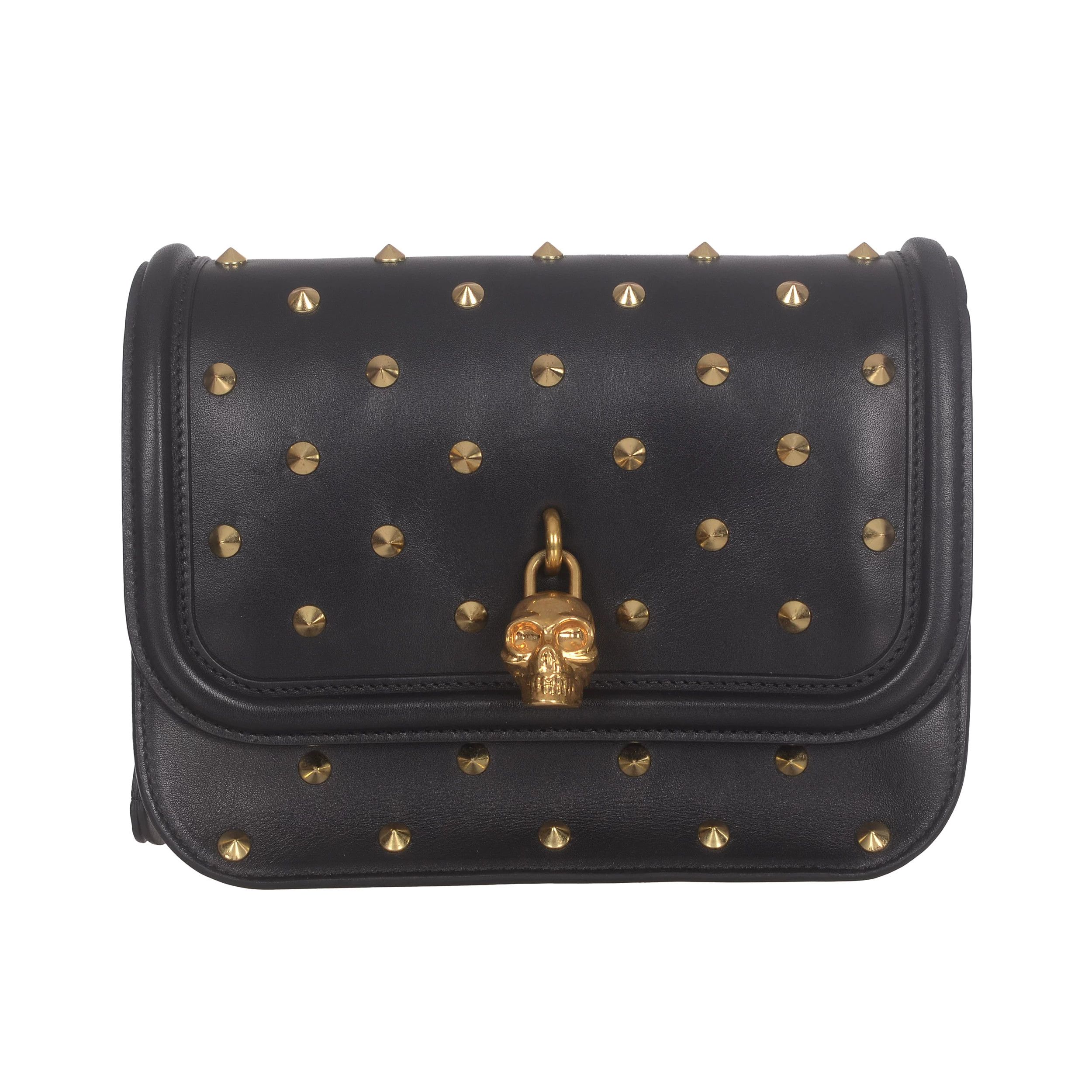 Alexander McQueen Alexander McQueen Gold Shoulder Bag 23 Women Size ONE SIZE - 10 Thumbnail