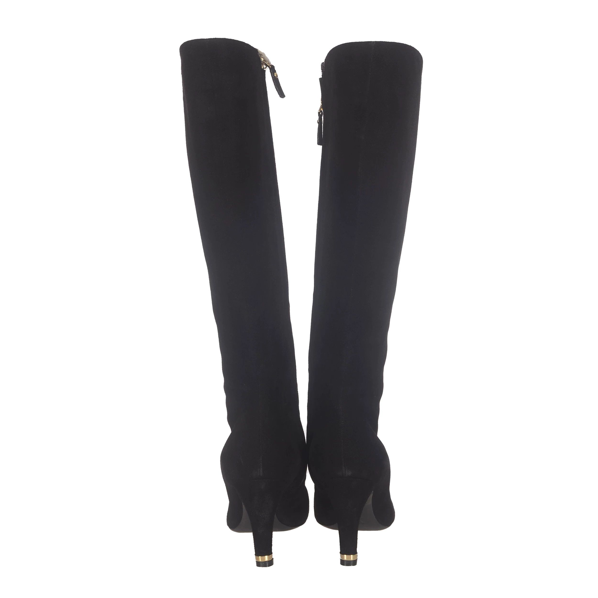 Louis Vuitton Louis Vuitton Suede Gold Boots 38 Women Size US 7.5 / IT 37.5 - 4 Thumbnail