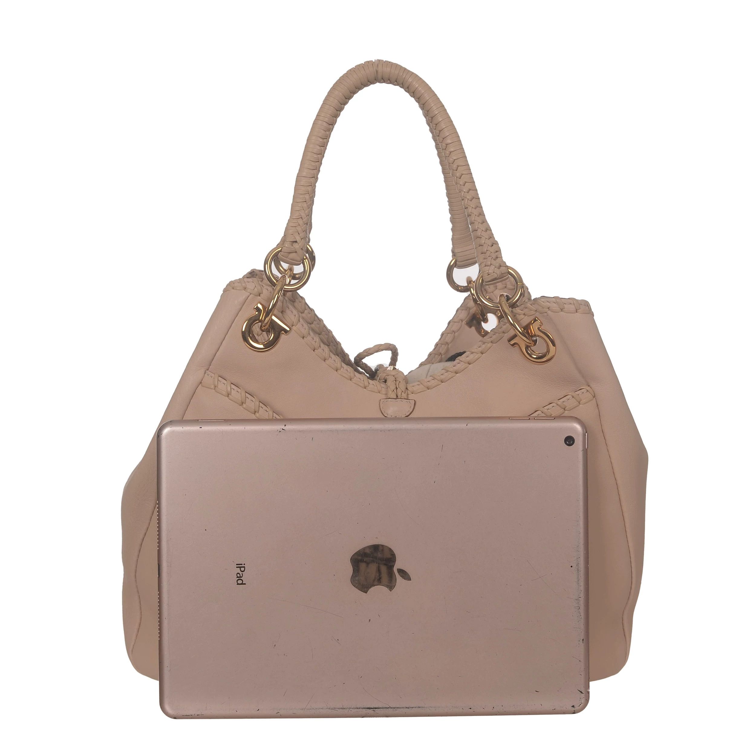 Salvatore Ferragamo Salvatore Ferragamo Gold Shoulder Bag 32 Women Size ONE SIZE - 5 Thumbnail
